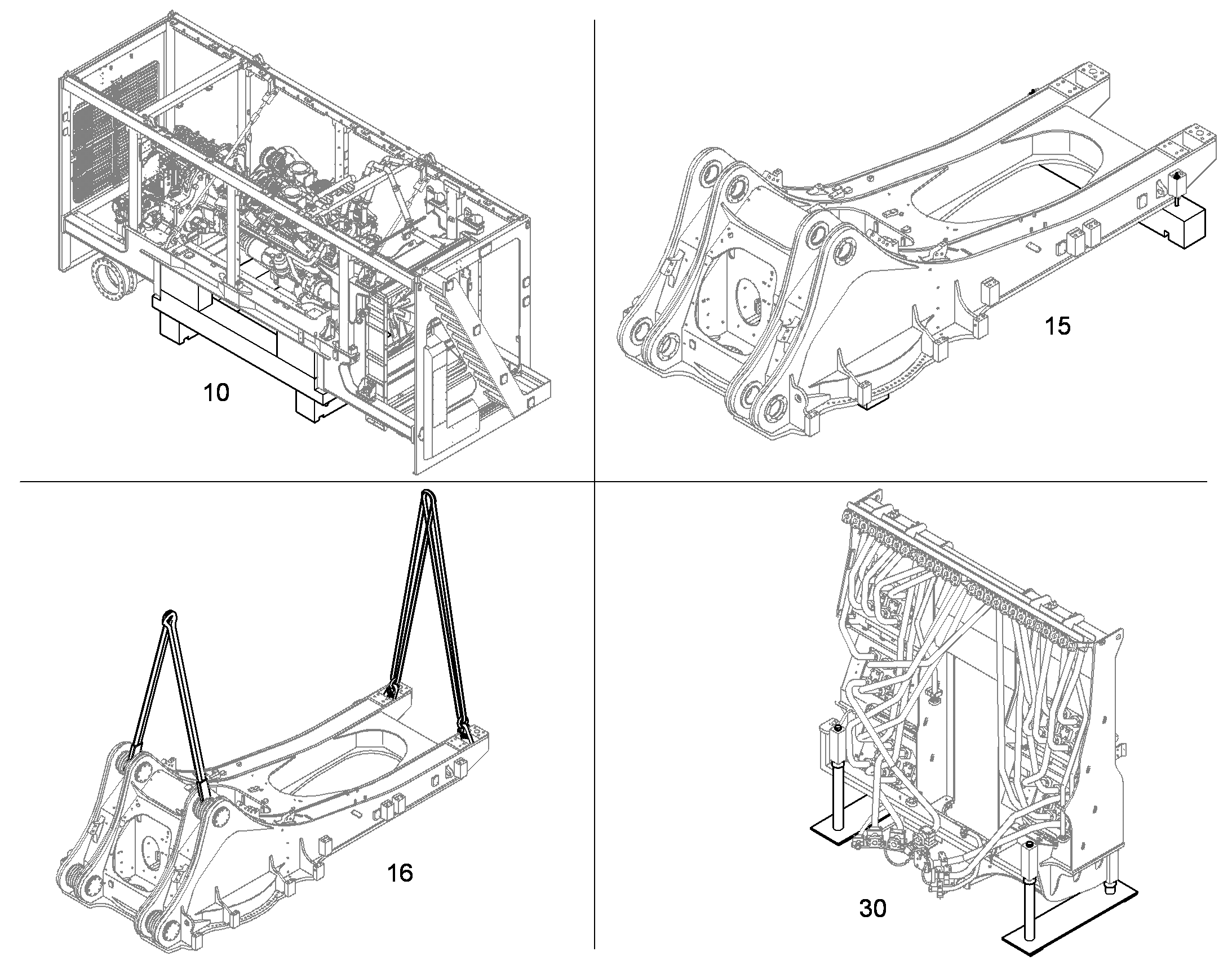 ПОДЪЕМН. УСТР-ВО ПОВ. ПЛАТФ. 10383442 LIEBHERR