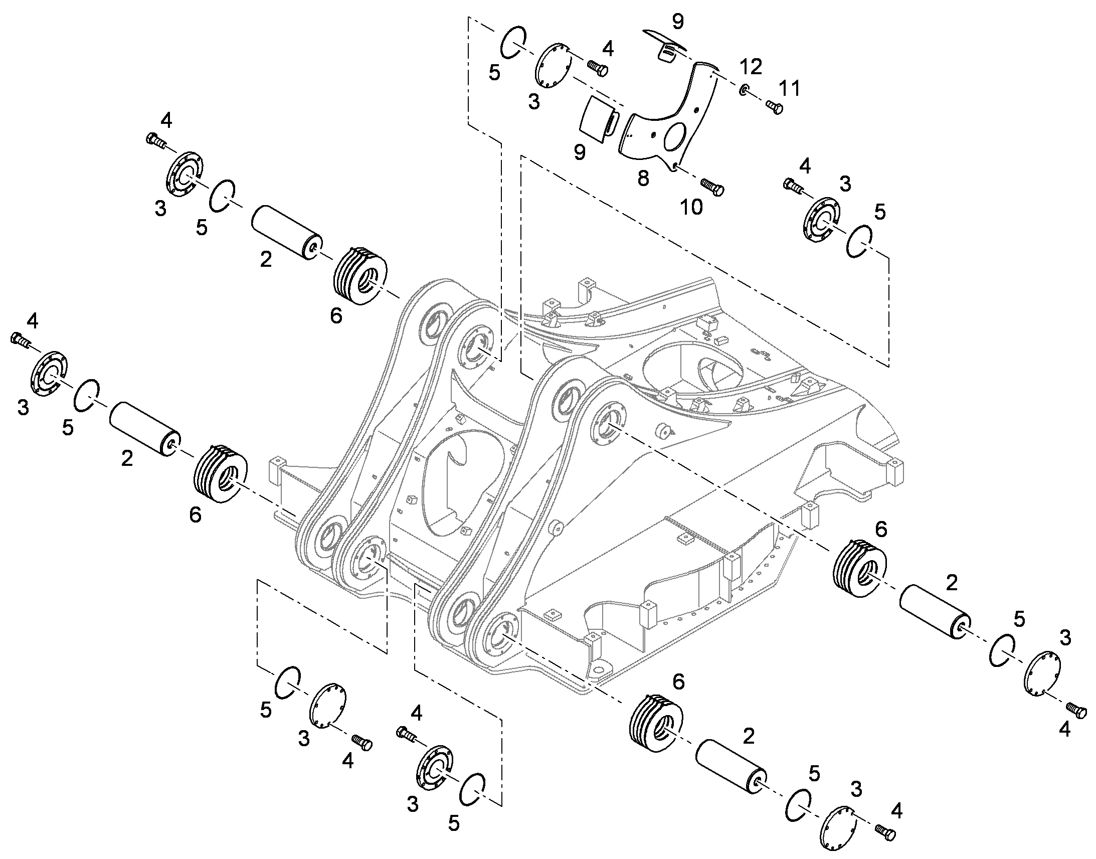 КРЫШКА 10396810 LIEBHERR