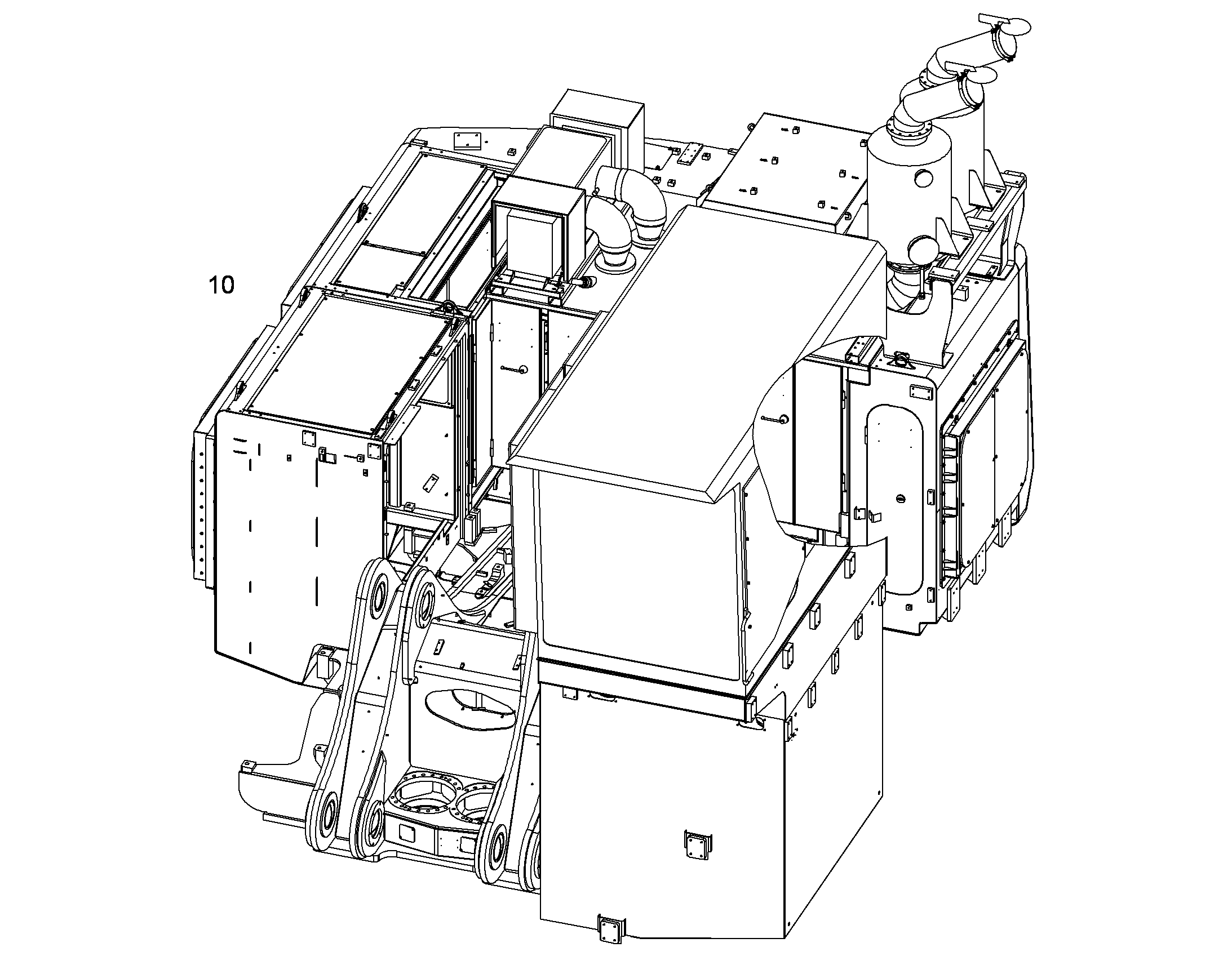 ЗВУКОИЗОЛЯЦИЯ ПОЛНАЯ 10403202 LIEBHERR