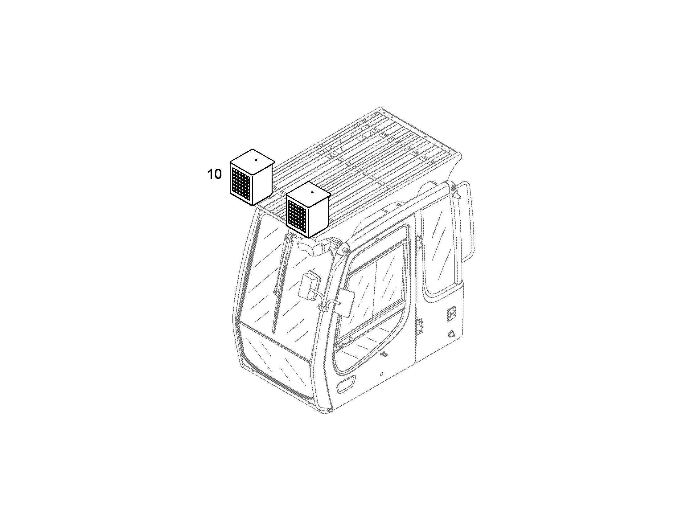 ПРОЖЕКТОР ДОПОЛНИТЕЛЬНЫЙ XENON 10387653 LIEBHERR