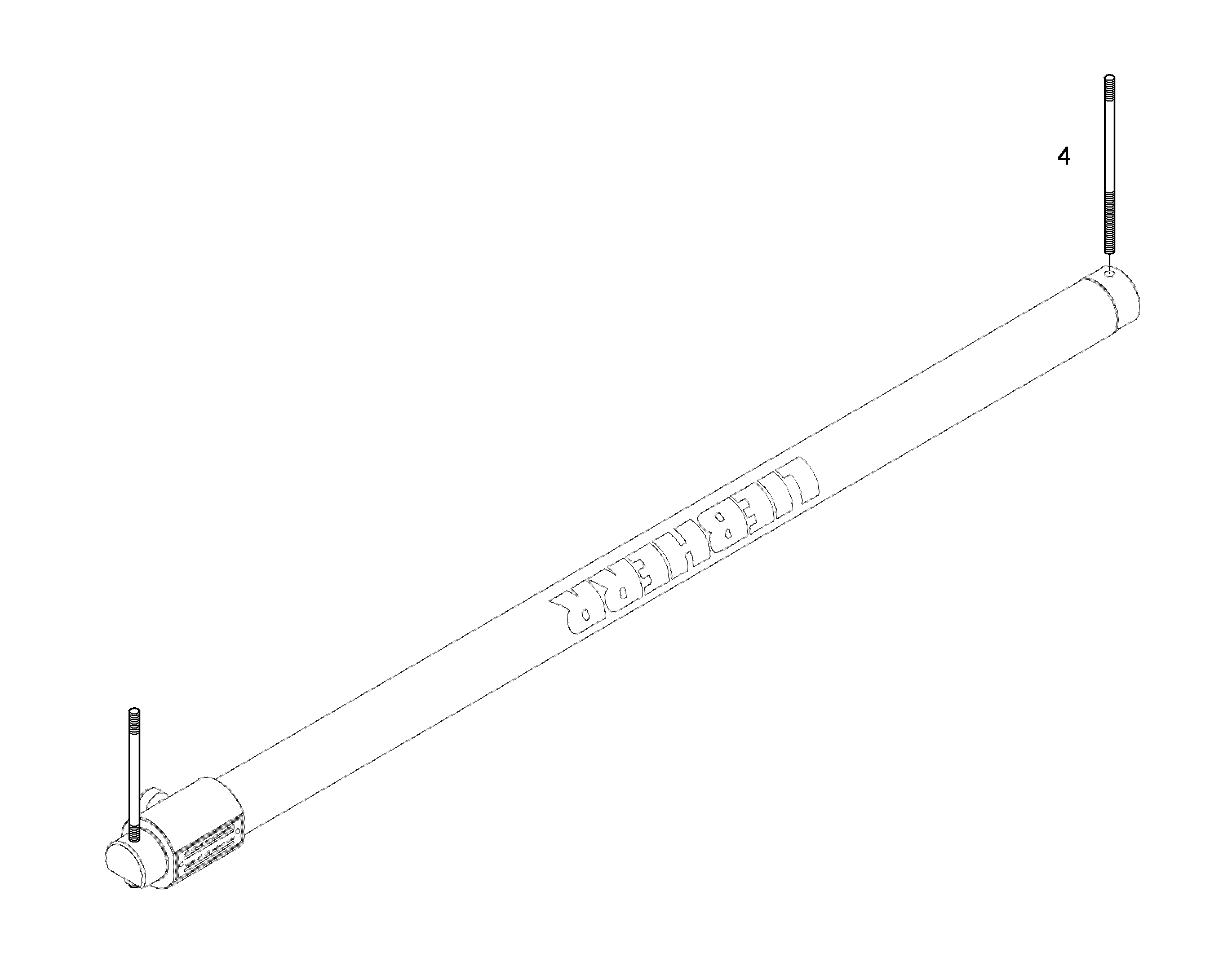 ШТАНГА 10380538 LIEBHERR