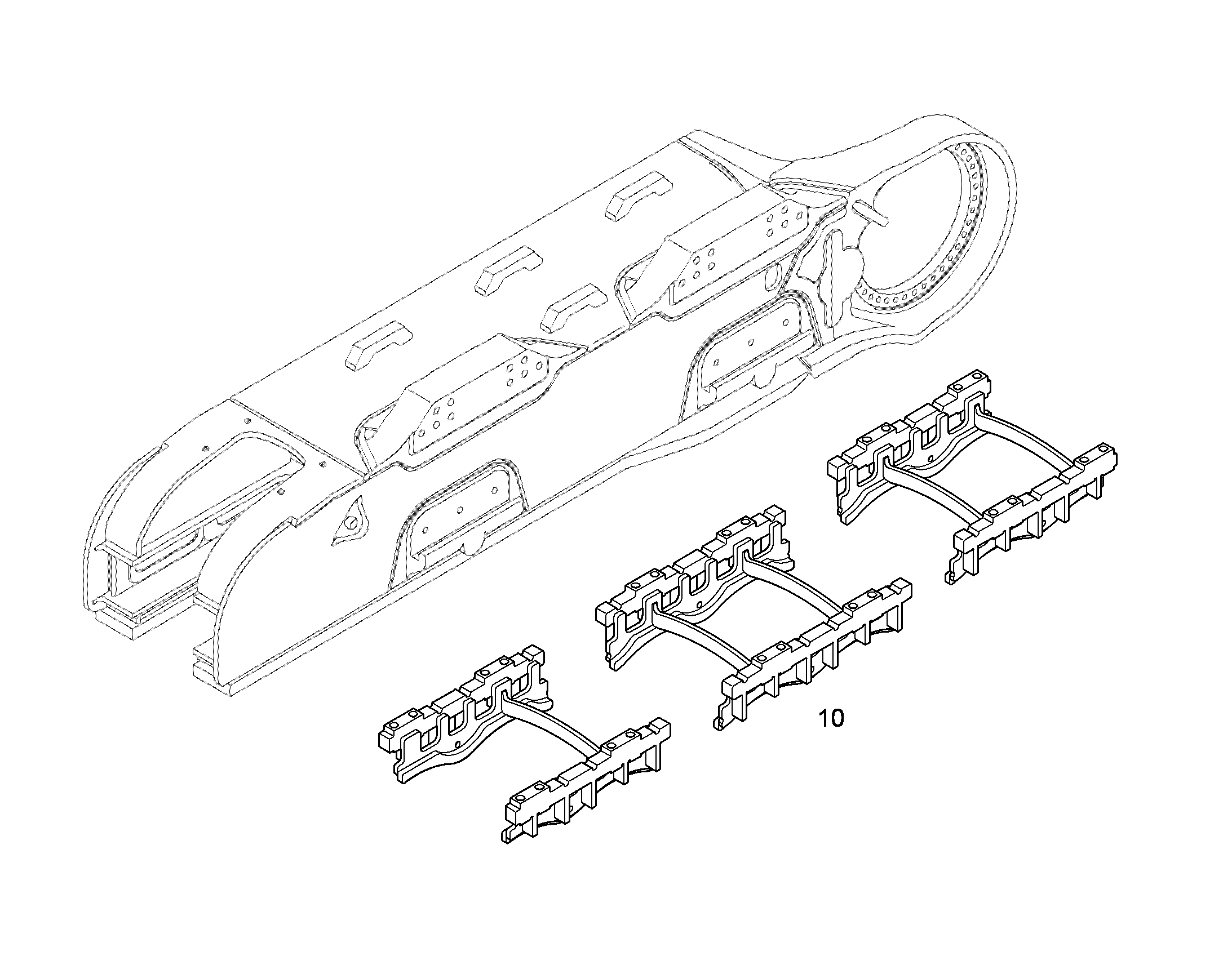 НАПРАВЛ. ЦЕПИ ДОПОЛНИТЕЛЬНО 10396280 LIEBHERR