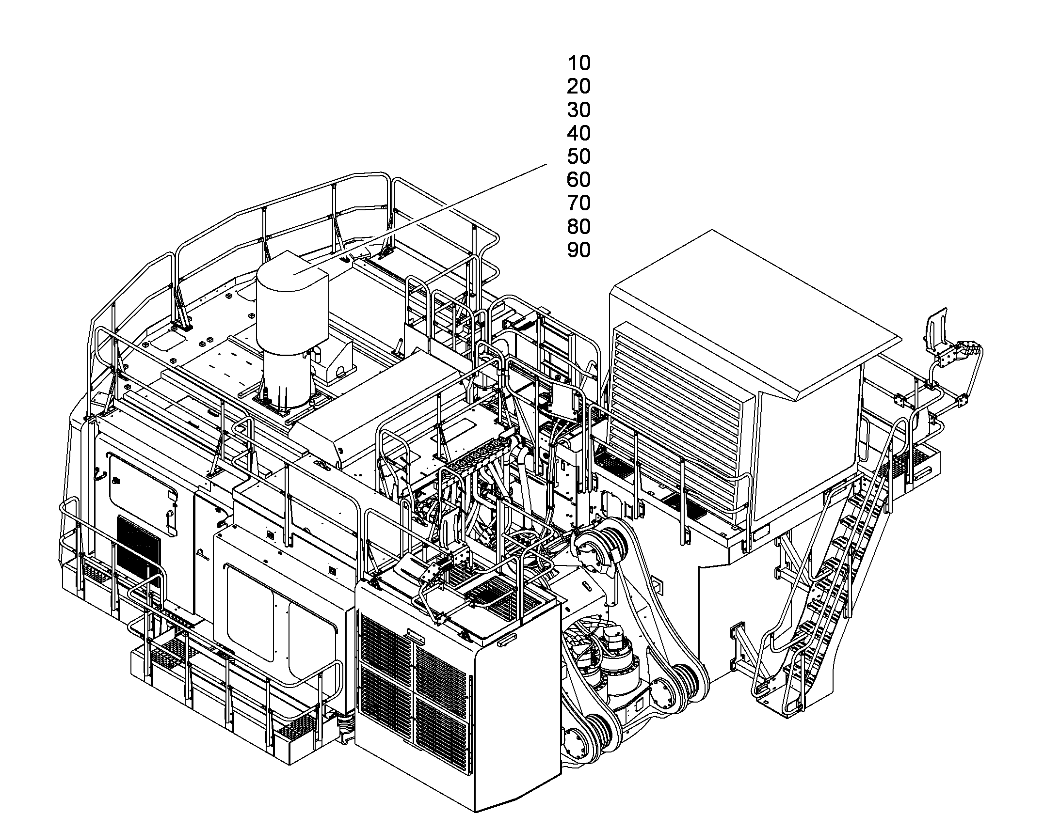 КОМПЛЕКТ ЧАСТЕЙ - СМАЗ. СИСТ. 10800588 LIEBHERR