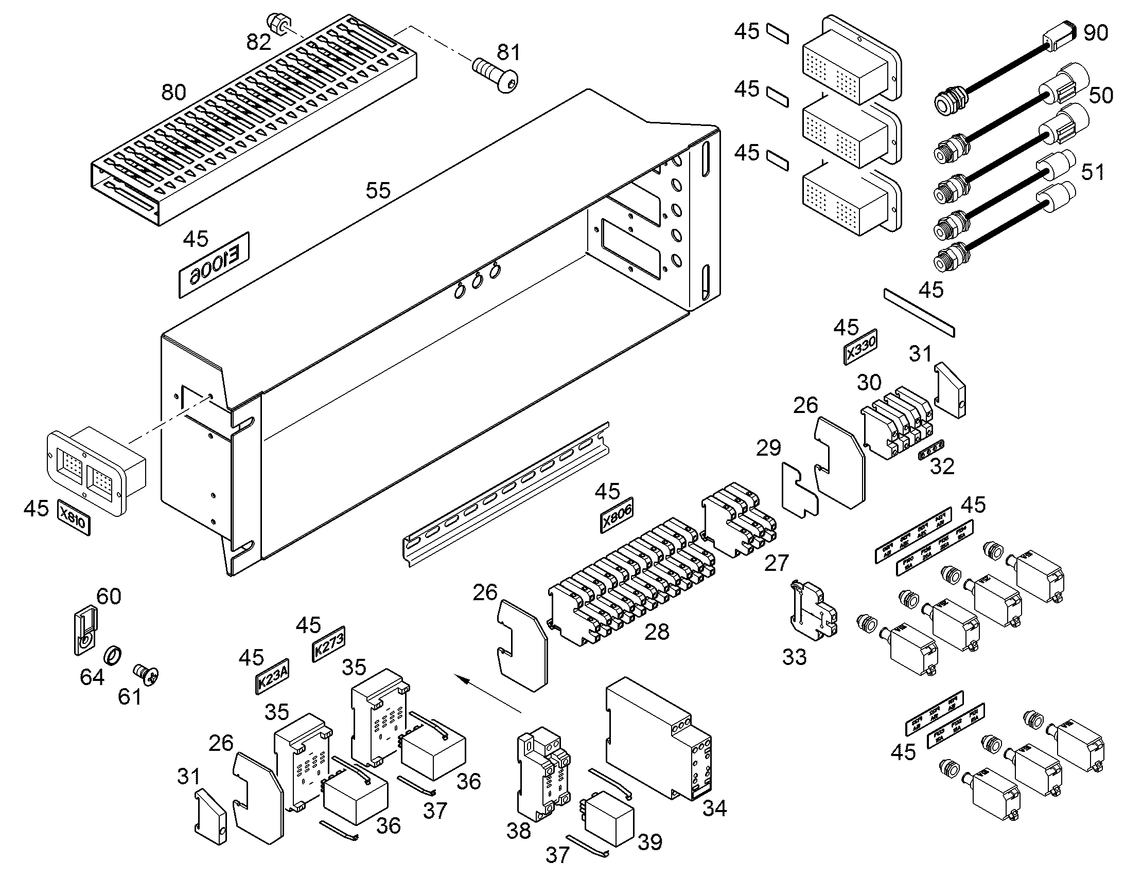 ГАЙКА КОЛПАЧКОВАЯ M6 11140399 LIEBHERR