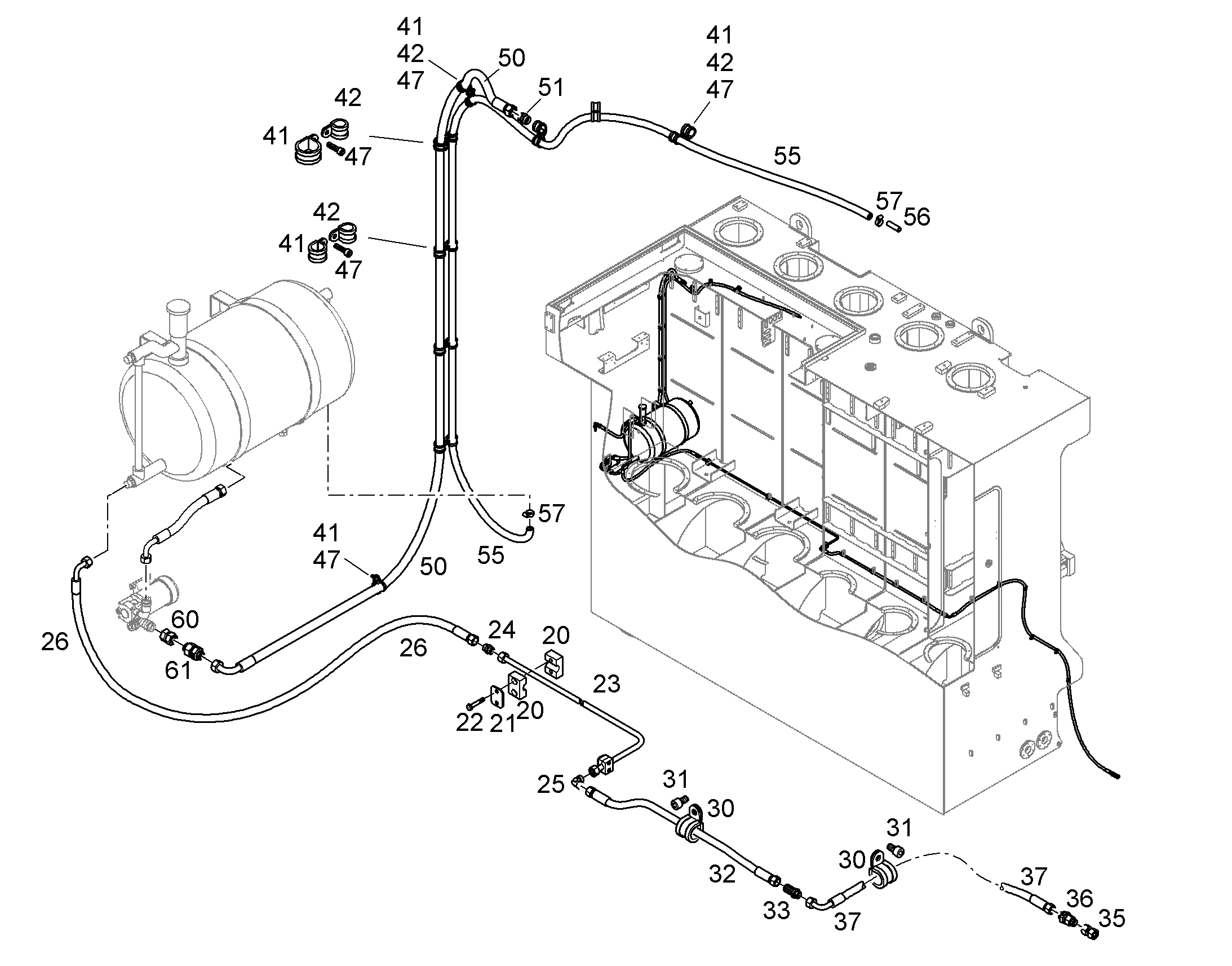 КЛАПАН ОБРАТНЫЙ 11825116 LIEBHERR