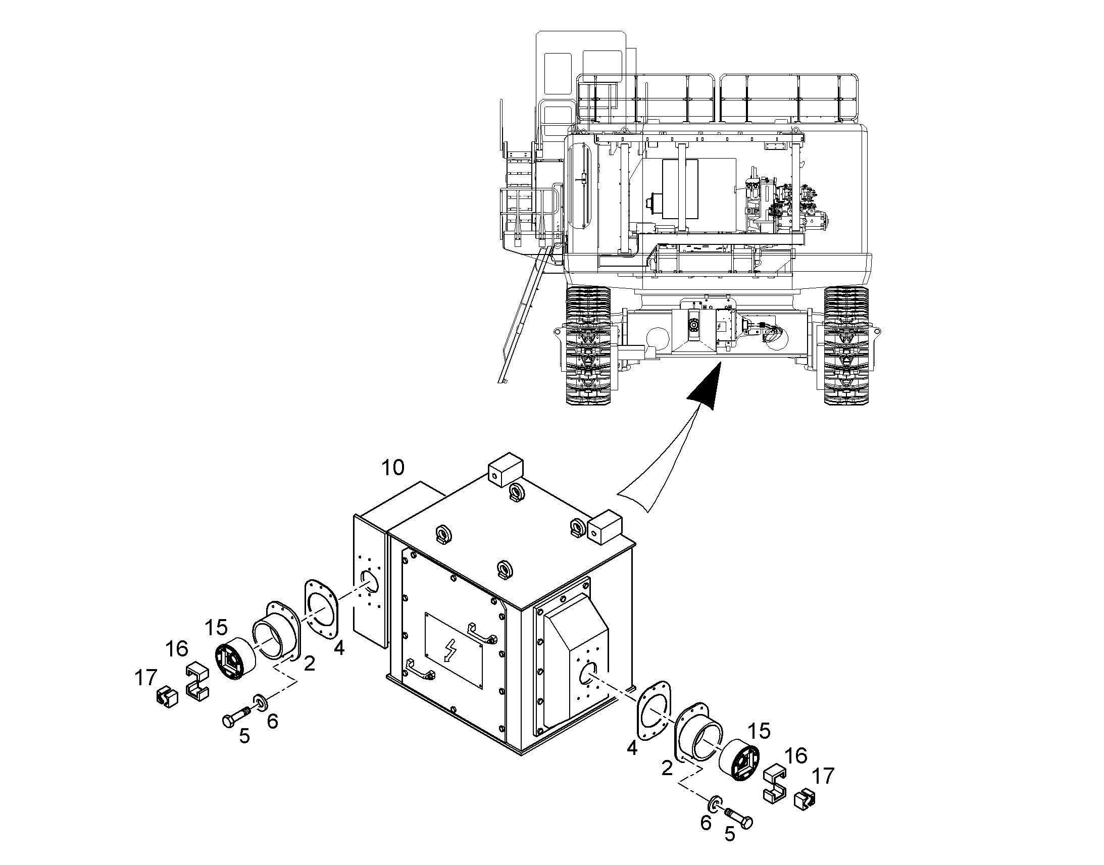 УПЛОТНЕНИЕ 10086209 LIEBHERR