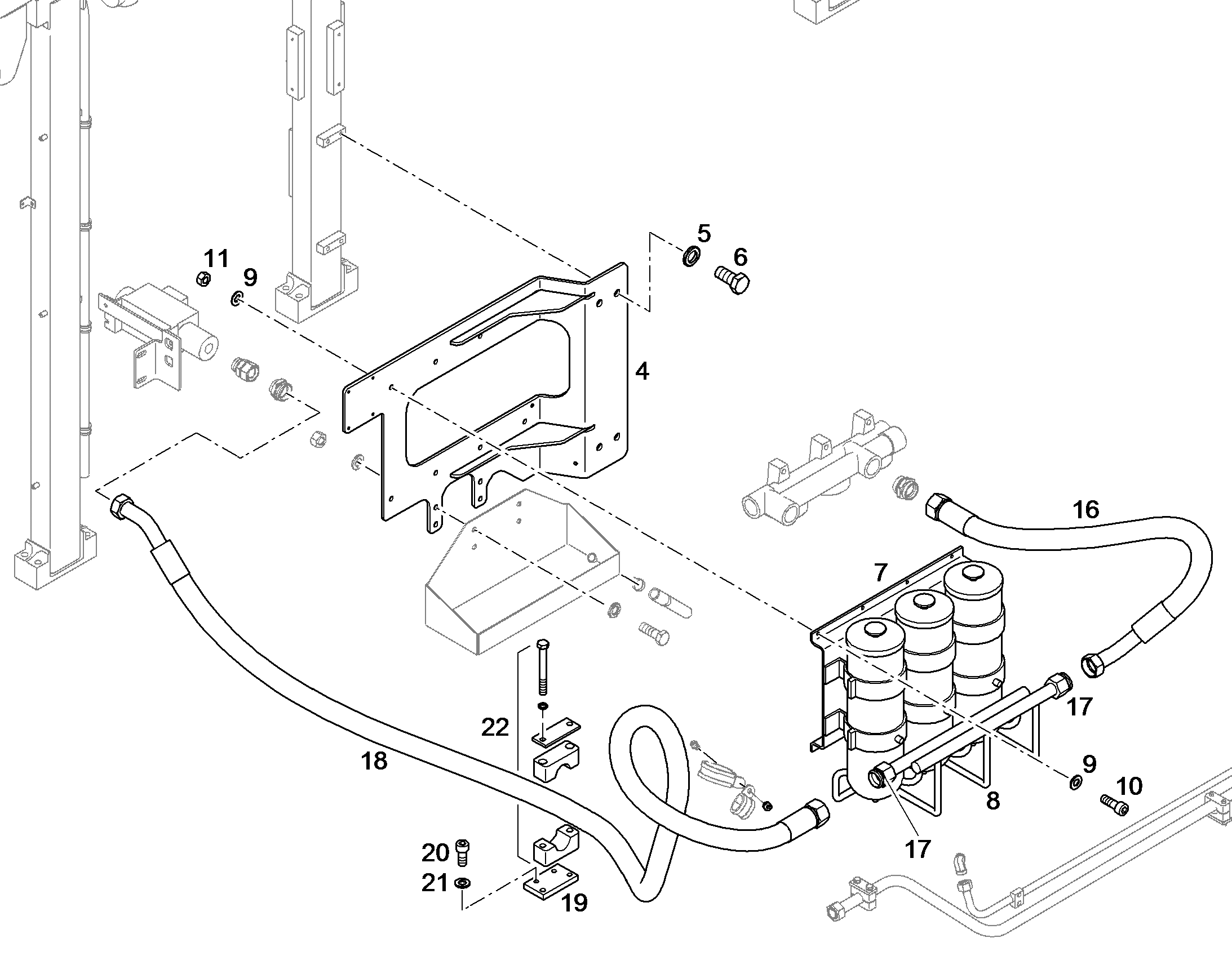 СОЕДИНЕНИЕ РЕЗЬБОВОЕ GAI 35L 3/4-14NPT 10663138 LIEBHERR