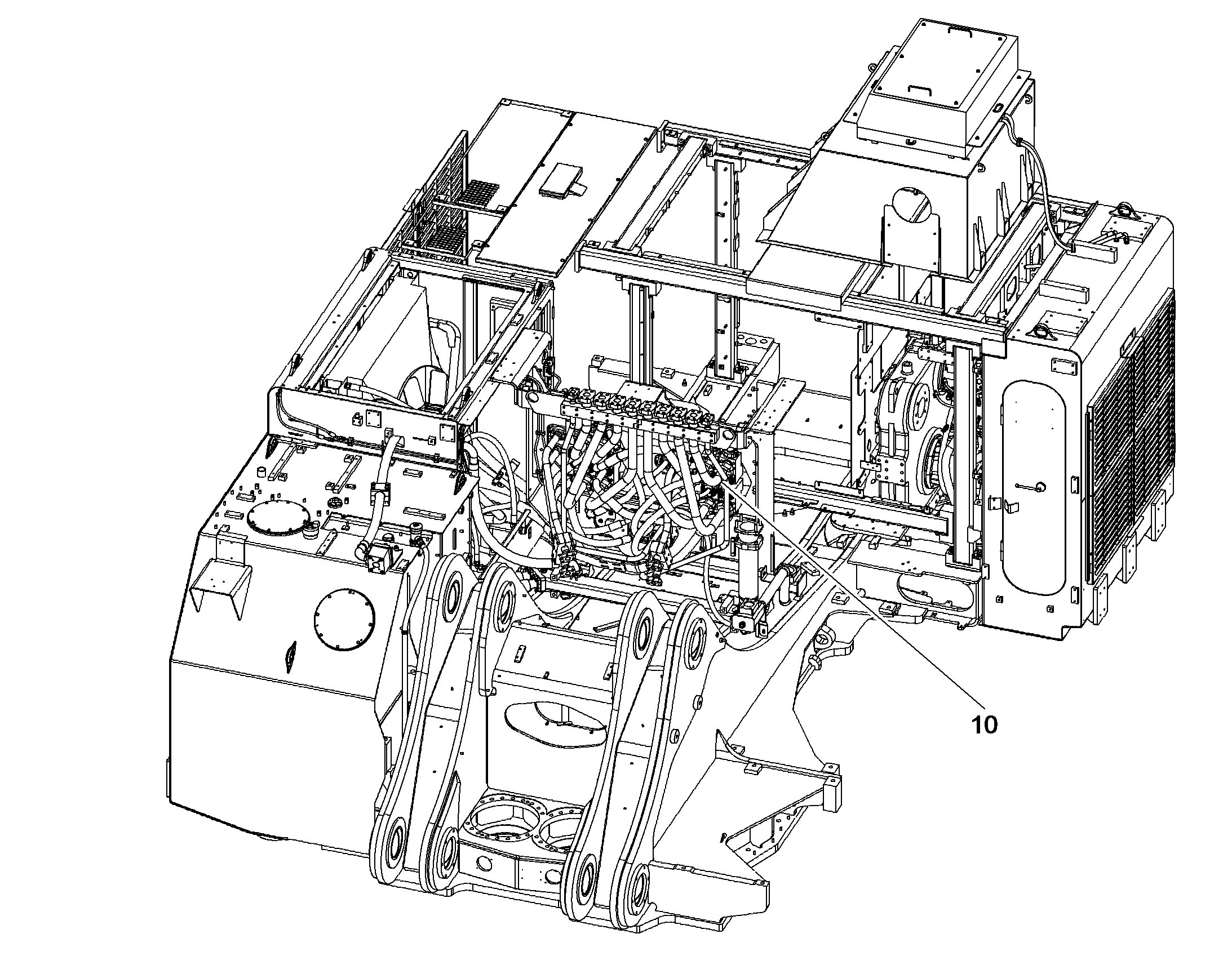 МОНТ.КОМПЛ.ГИДР.МОЛОТА KRUPP 10404690 LIEBHERR