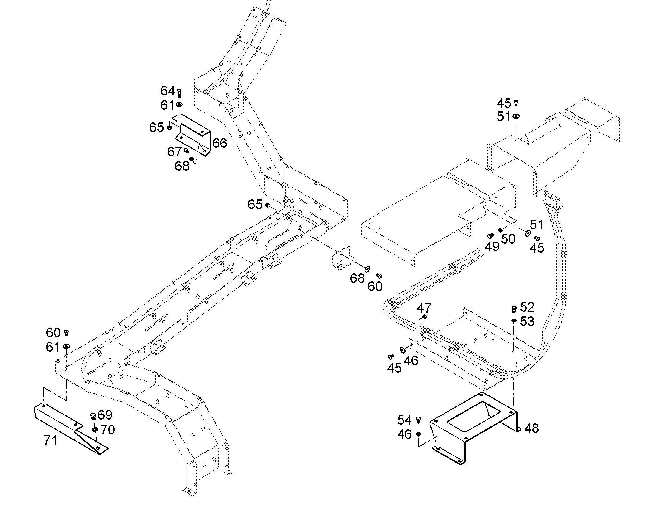 КОНСОЛЬ 10399616 LIEBHERR