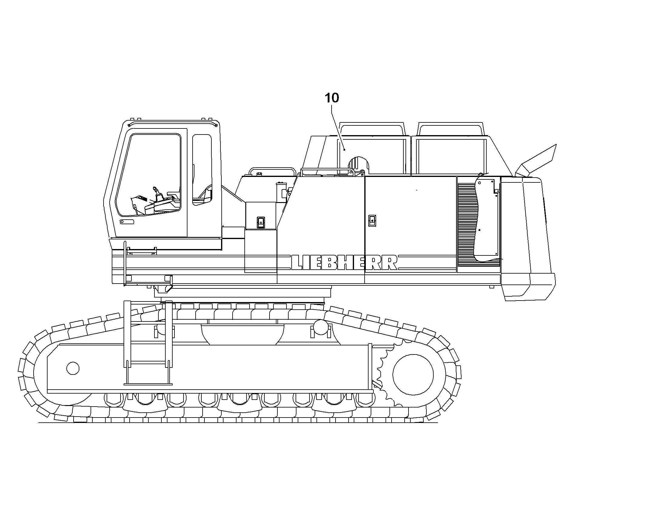 ЗВУКОИЗОЛЯЦИЯ ПОЛНАЯ 10385082 LIEBHERR