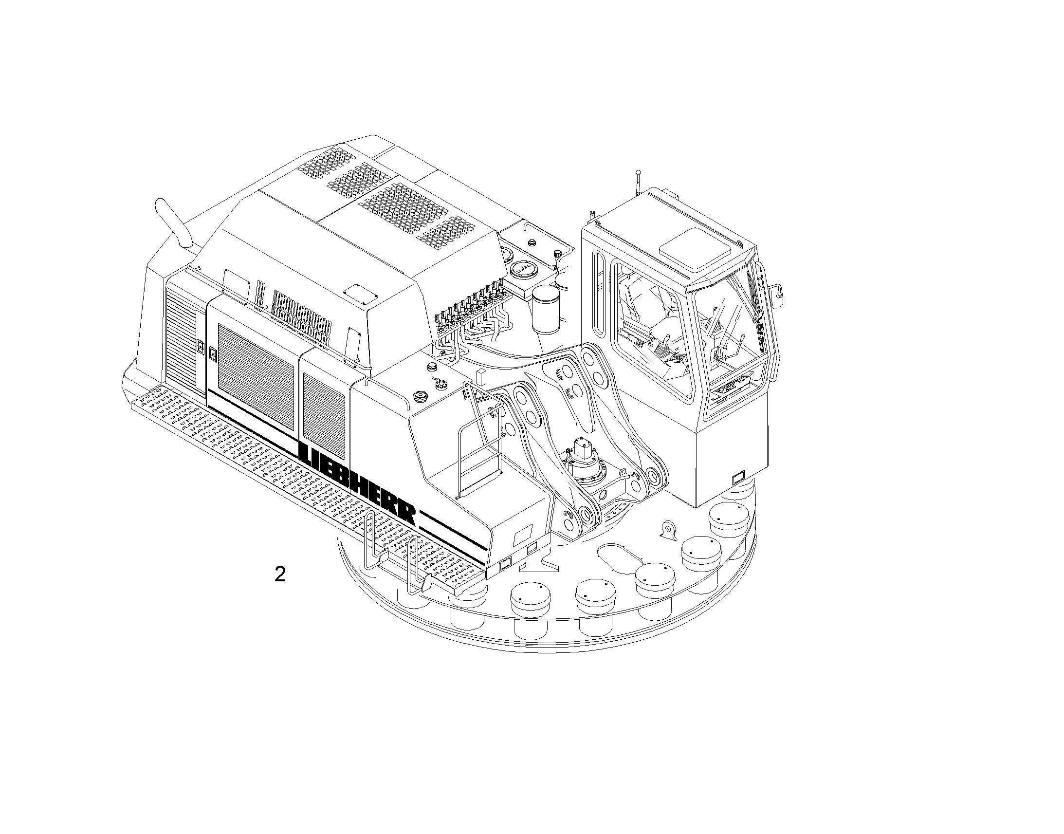 ДОПОЛНЕНИЕ-ПОНТОН 10407411 LIEBHERR