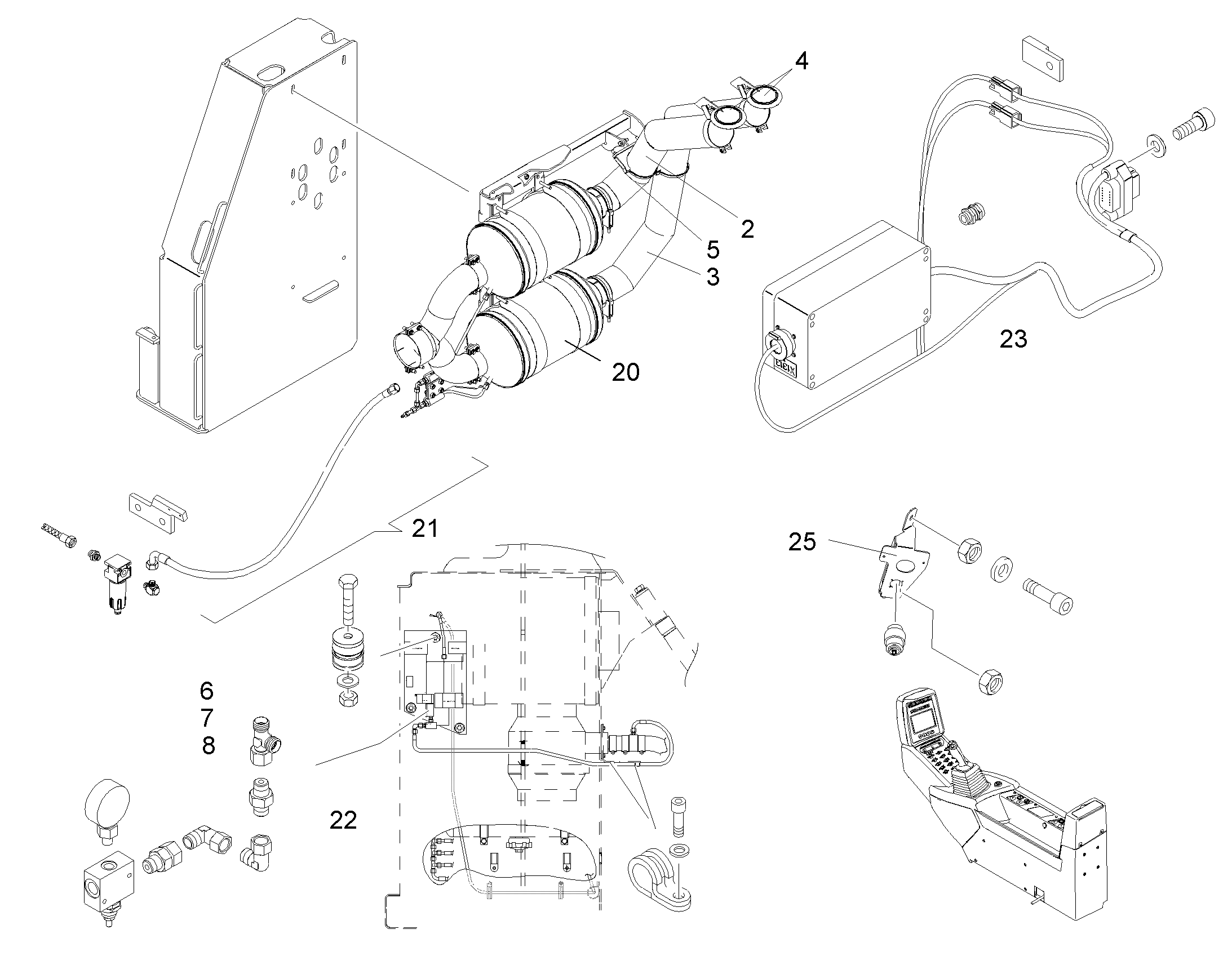 СКОБА 7369271 LIEBHERR