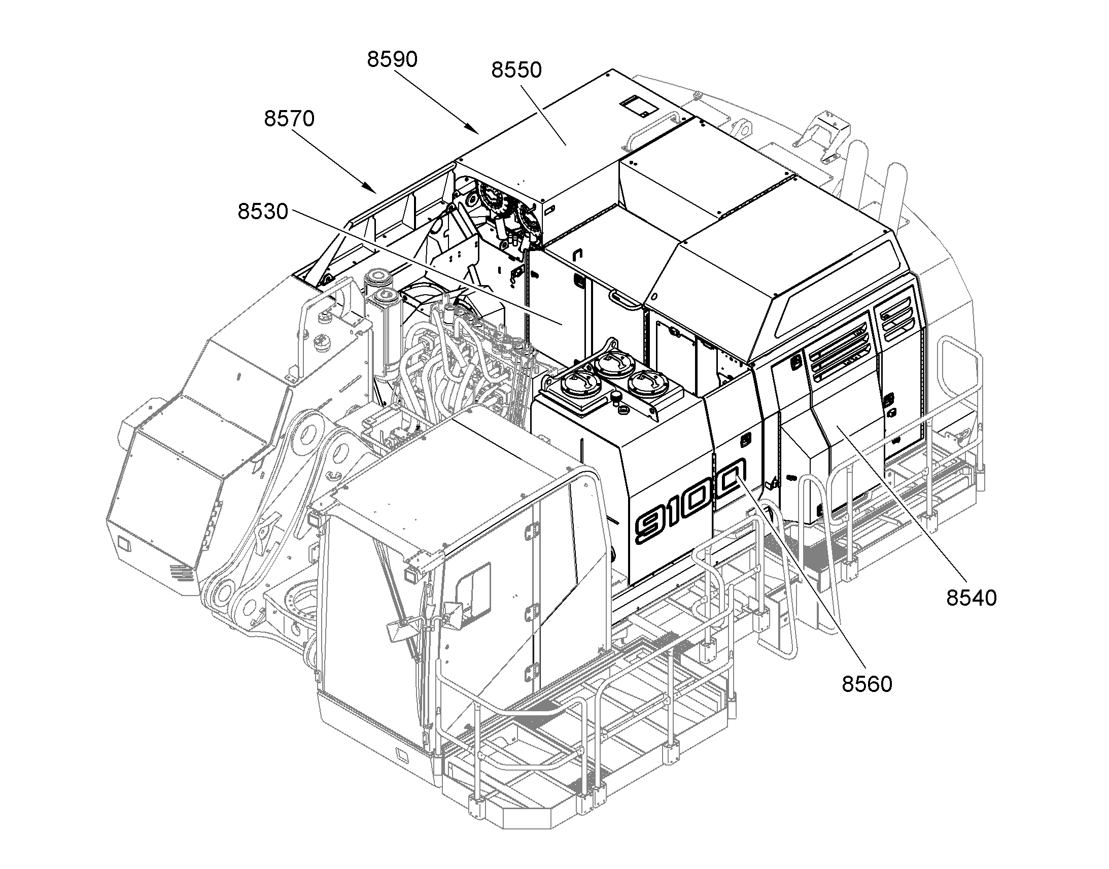 ДВЕРИ ВНУТРЕННИЕ 10395073 LIEBHERR