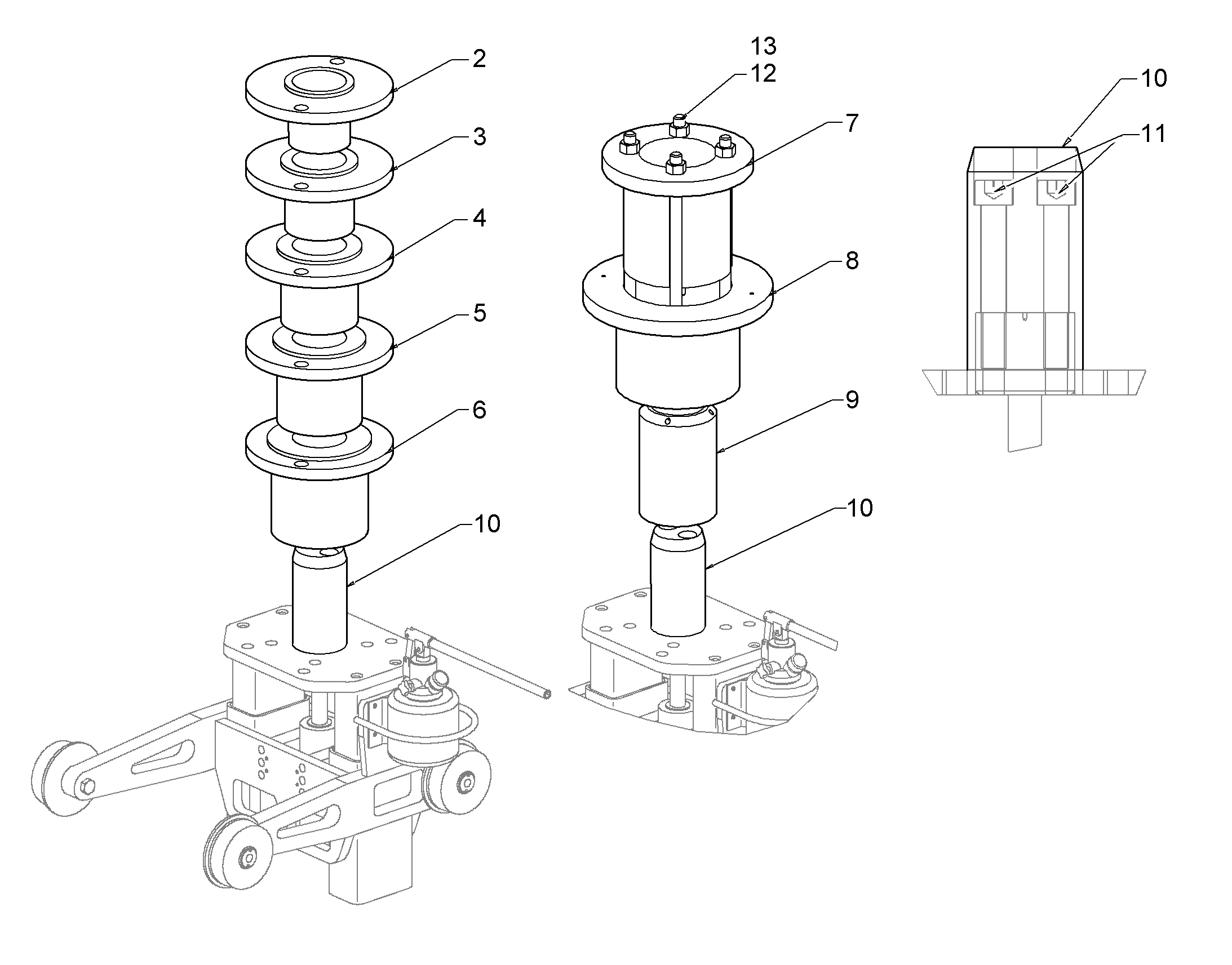 ГИЛЬЗА РАСПОРНАЯ 10822601 LIEBHERR