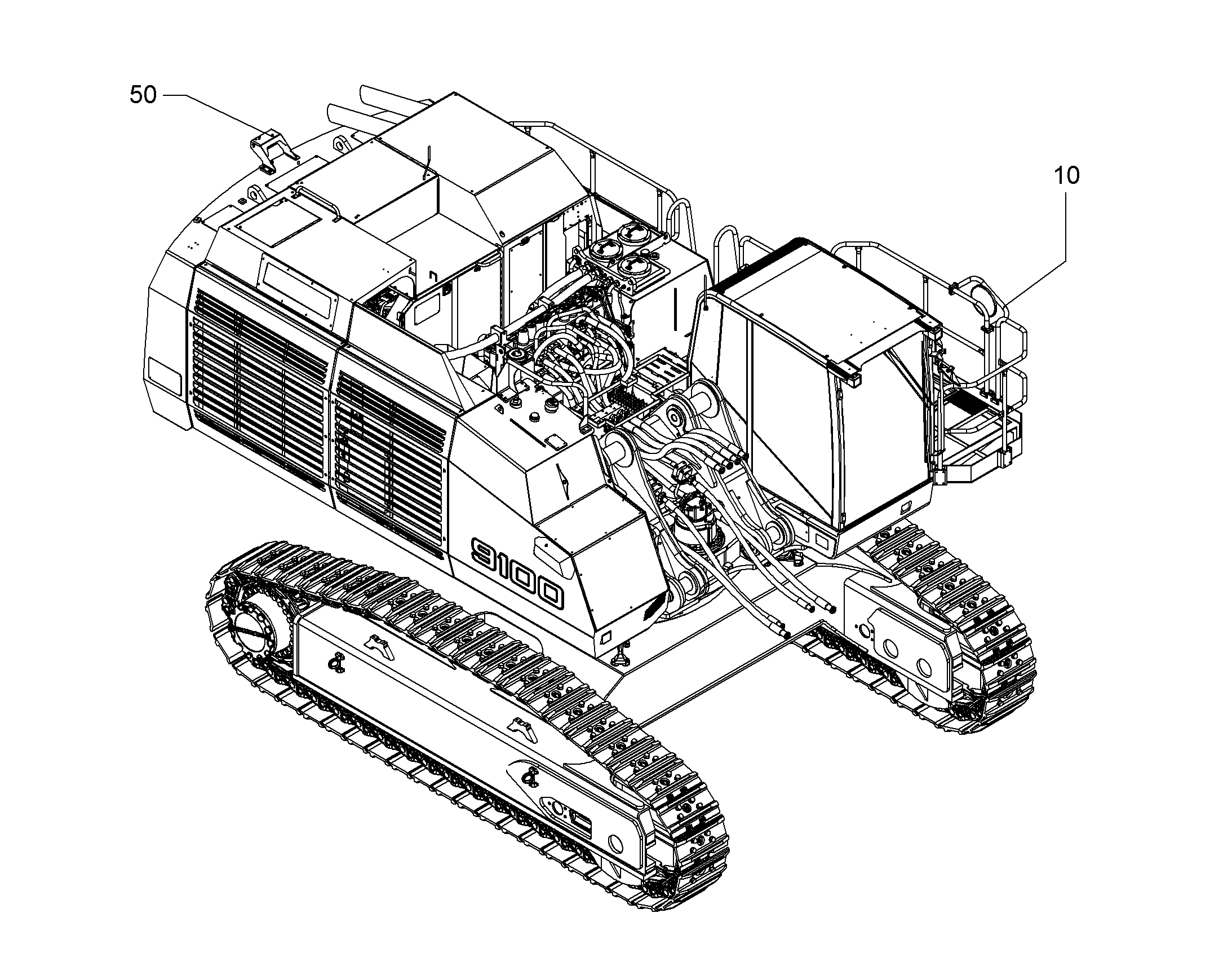 ЗЕРКАЛО ВНЕШНЕЕ В СБОРЕ 10822683 LIEBHERR