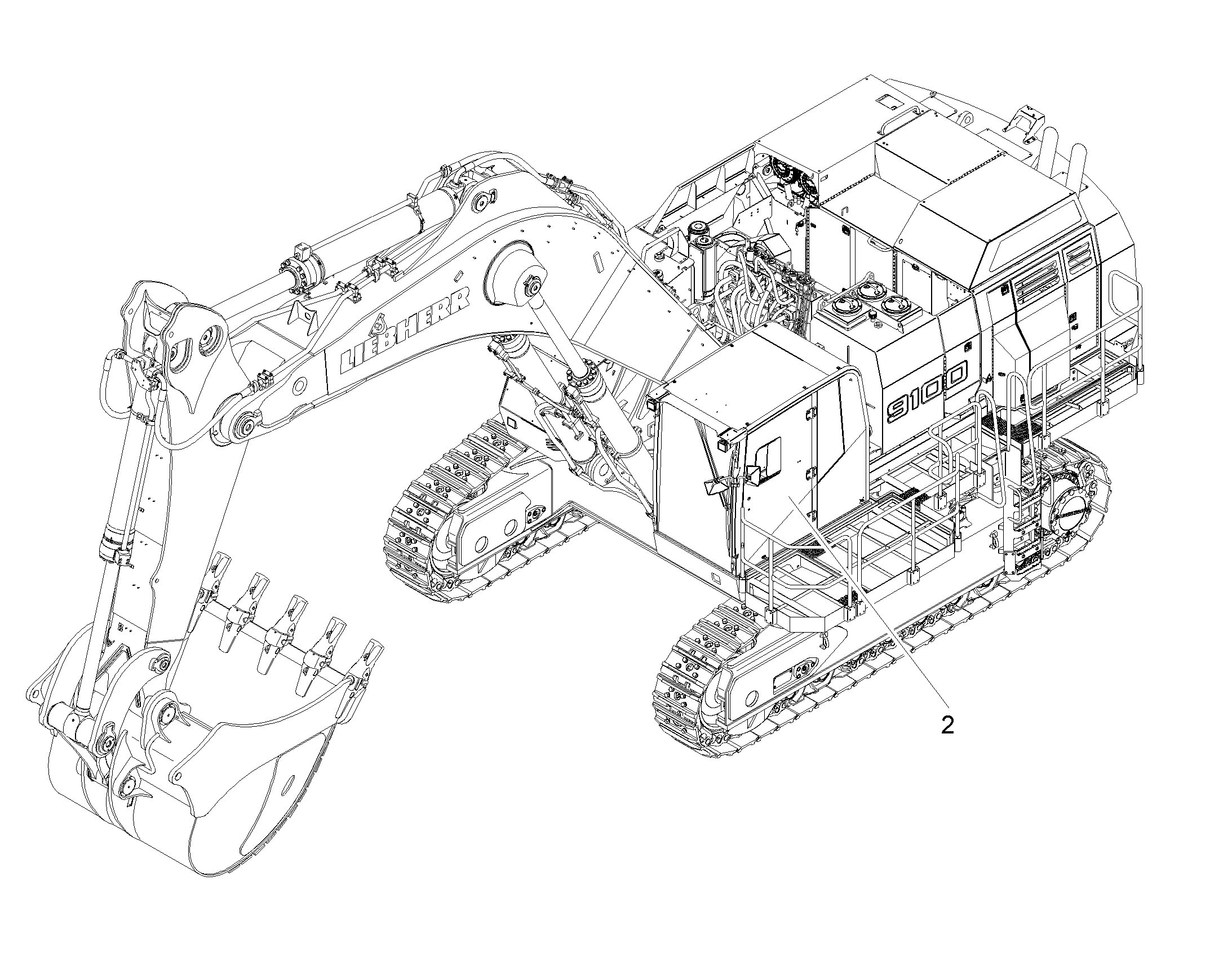ОПОРА КЛАП.ЛЕВ.ЧАСТ.ОБР.LO3279 10402544 LIEBHERR