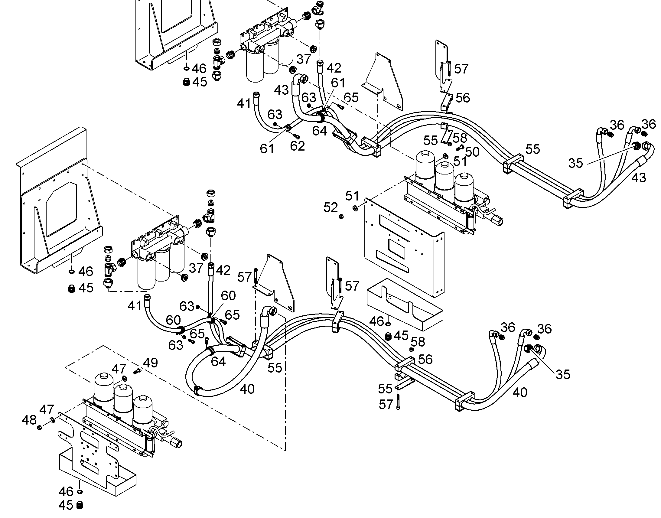 ШЛАНГ ТОПЛИВНЫЙ 20X4450 10651802 LIEBHERR