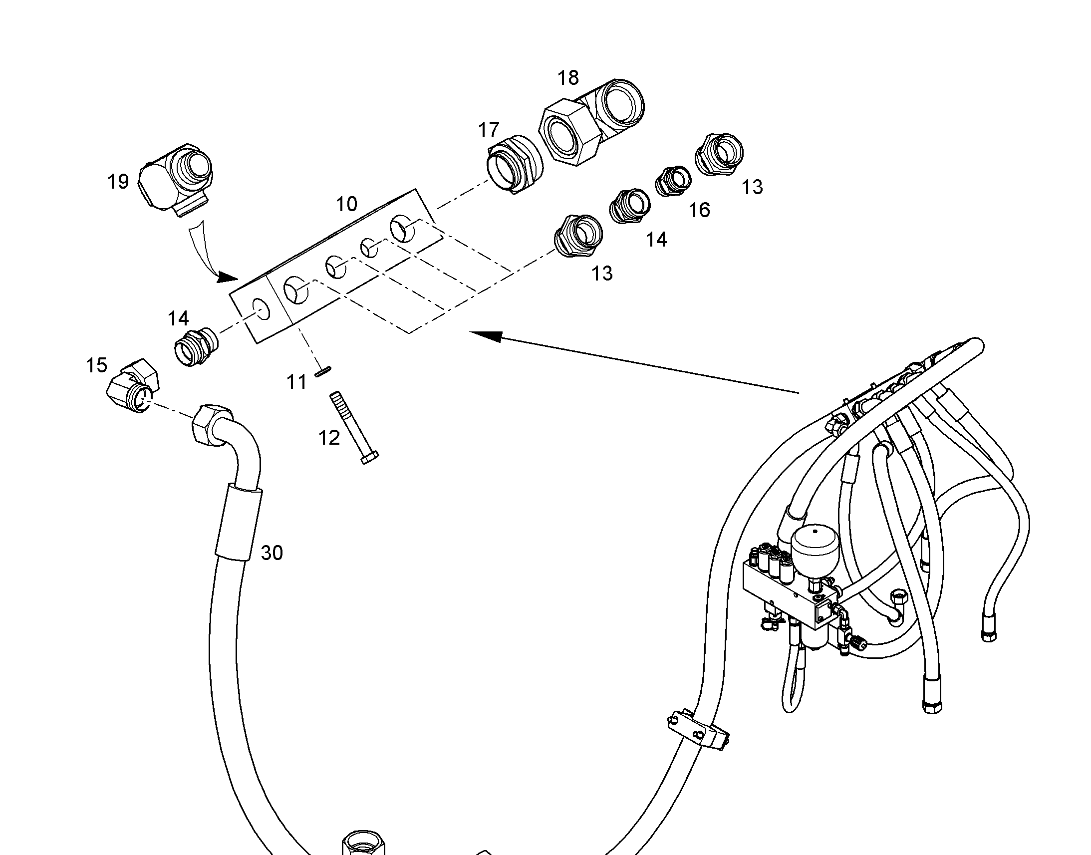 СОЕДИНЕНИЕ РЕЗЬБОВОЕ ET 42L 482431114 LIEBHERR