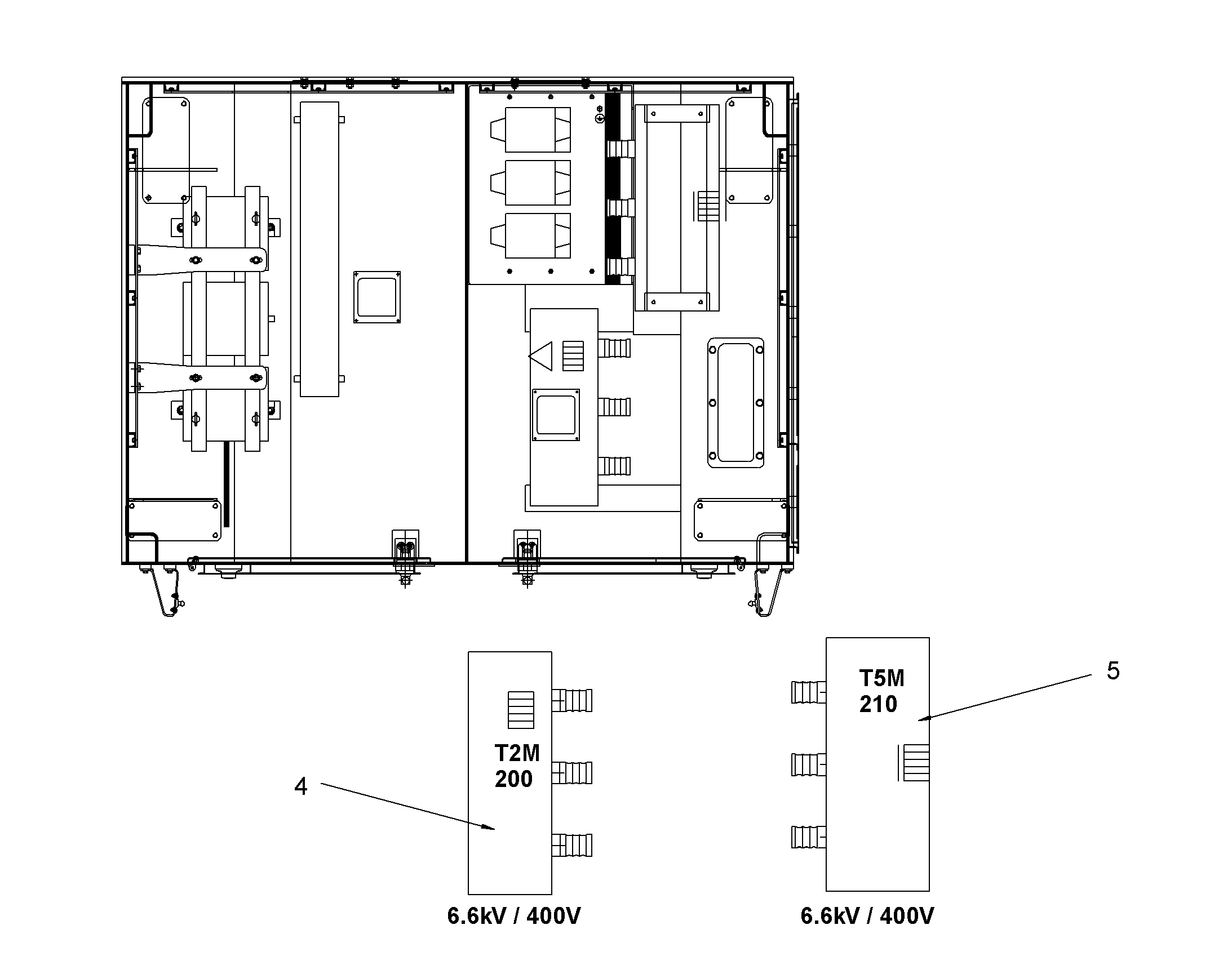 ТРАНСФОРМАТОР 35kVA 10168835 LIEBHERR