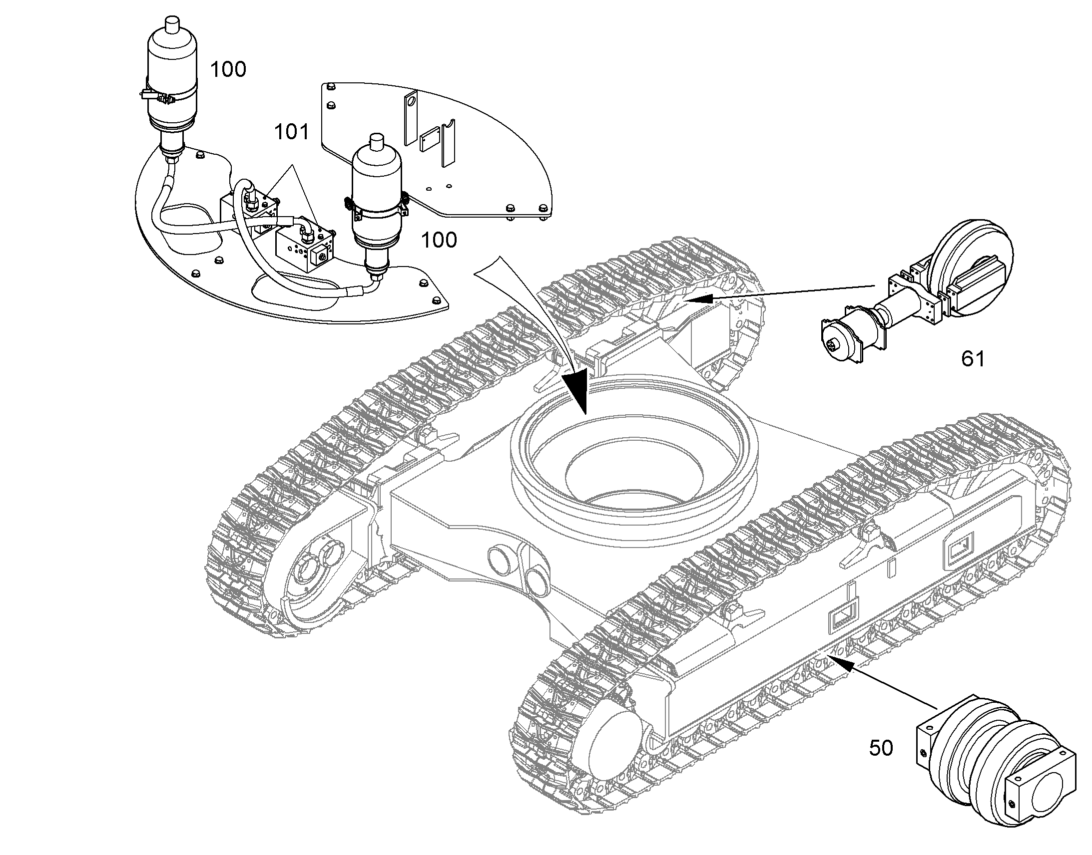 РОЛИК ХОДОВОЙ 437 10449649 LIEBHERR