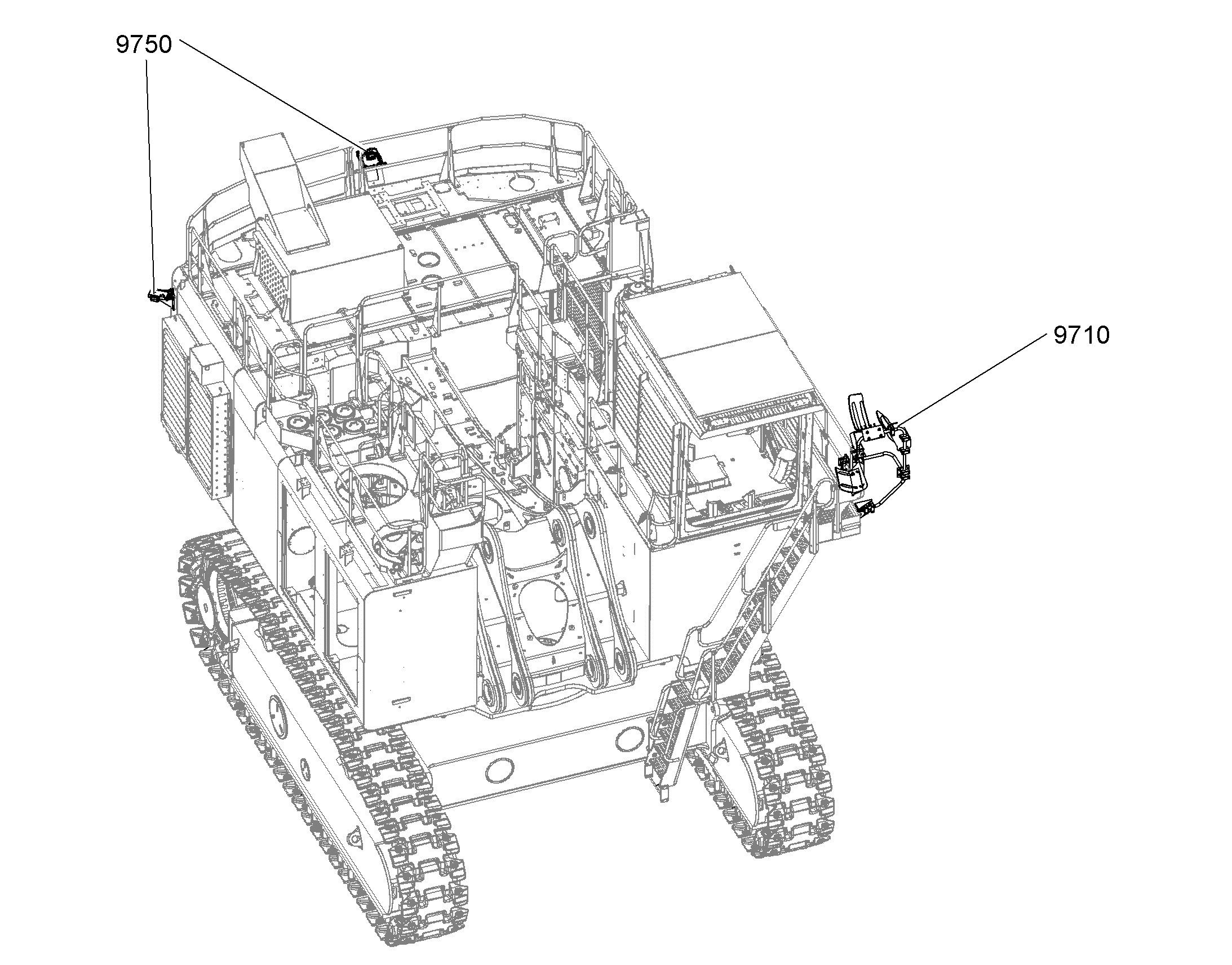 ЗЕРКАЛО ВНЕШНЕЕ В СБОРЕ 10826447 LIEBHERR