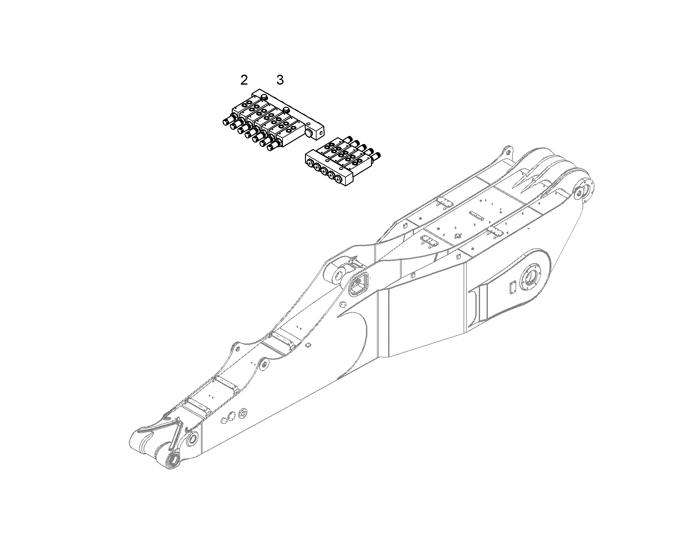 СТОПОРНАЯ ТЯГА TELEFLEX 10405351 LIEBHERR