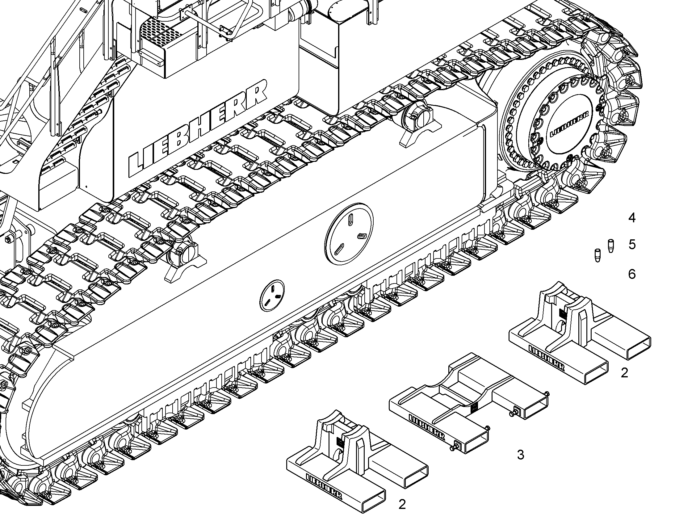 ПАЛЕЦ ЦЕНТРИРУЮЩИЙ 10403460 LIEBHERR