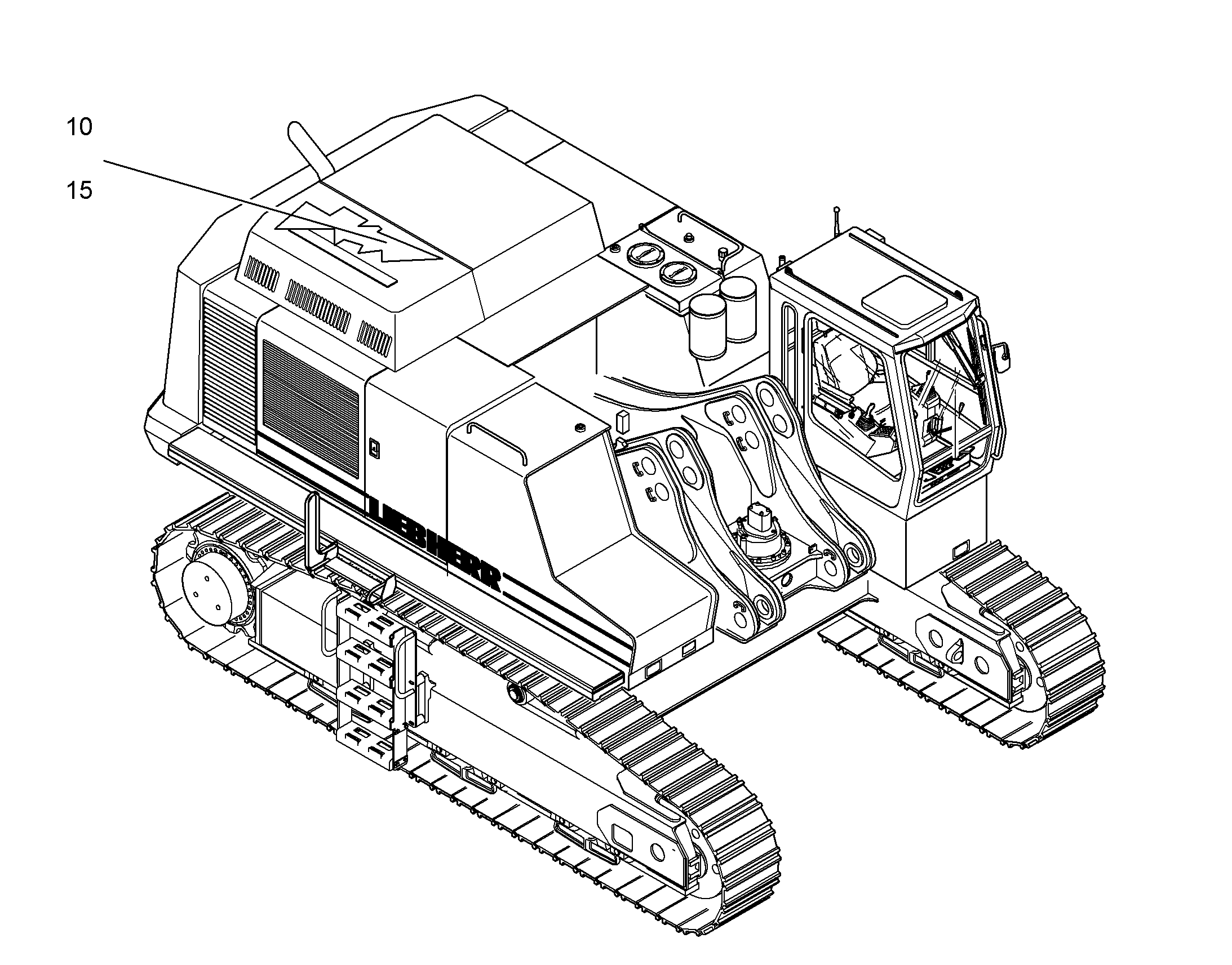 ЭЛЕКТРООБОРУДОВАНИЕ 10392321 LIEBHERR