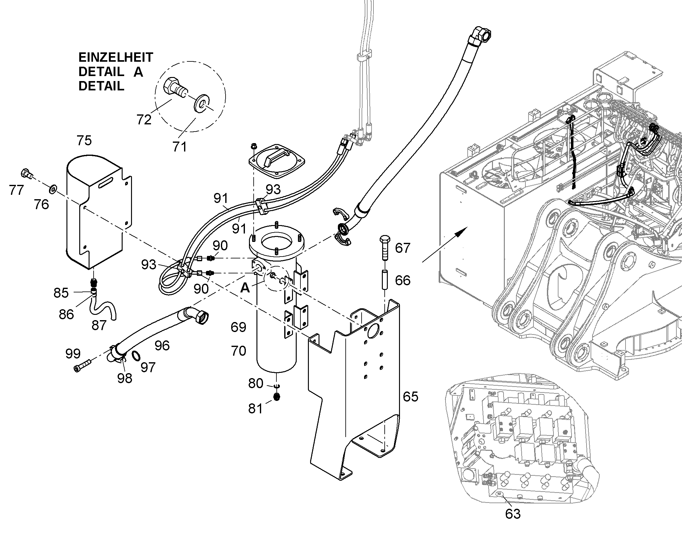 ФИЛЬТРУЮЩИЙ ЭЛЕМЕНТ 2µm 10489792 LIEBHERR
