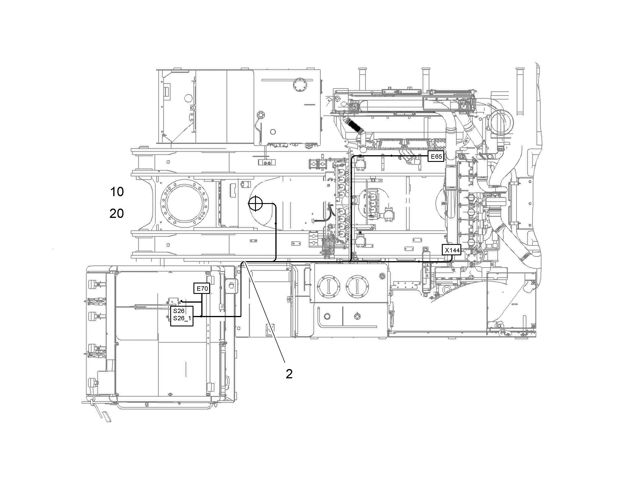 ЭЛЕКТРИЧЕСКАЯ УСТ.ПОДОГРЕВА 10827653 LIEBHERR