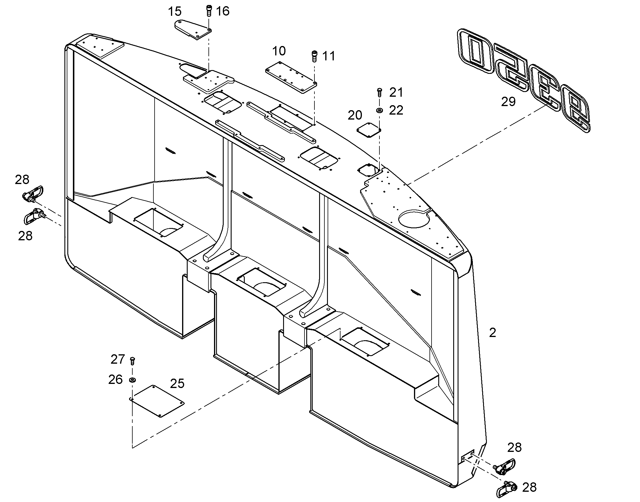 ДОРАБОТКА БАЛЛАСТ 10377950 LIEBHERR