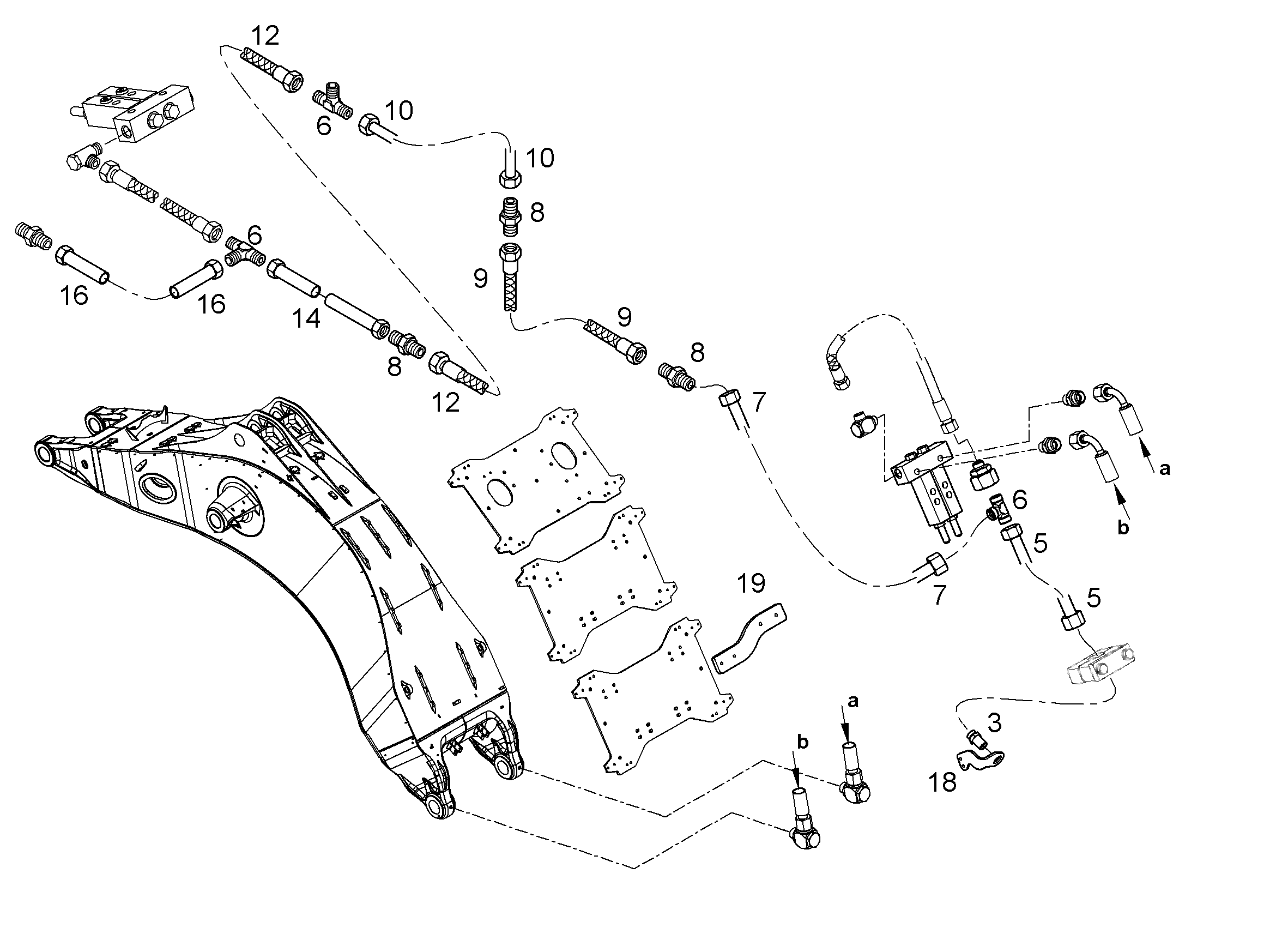 ШЛАНГ 32X1830 10013173 LIEBHERR