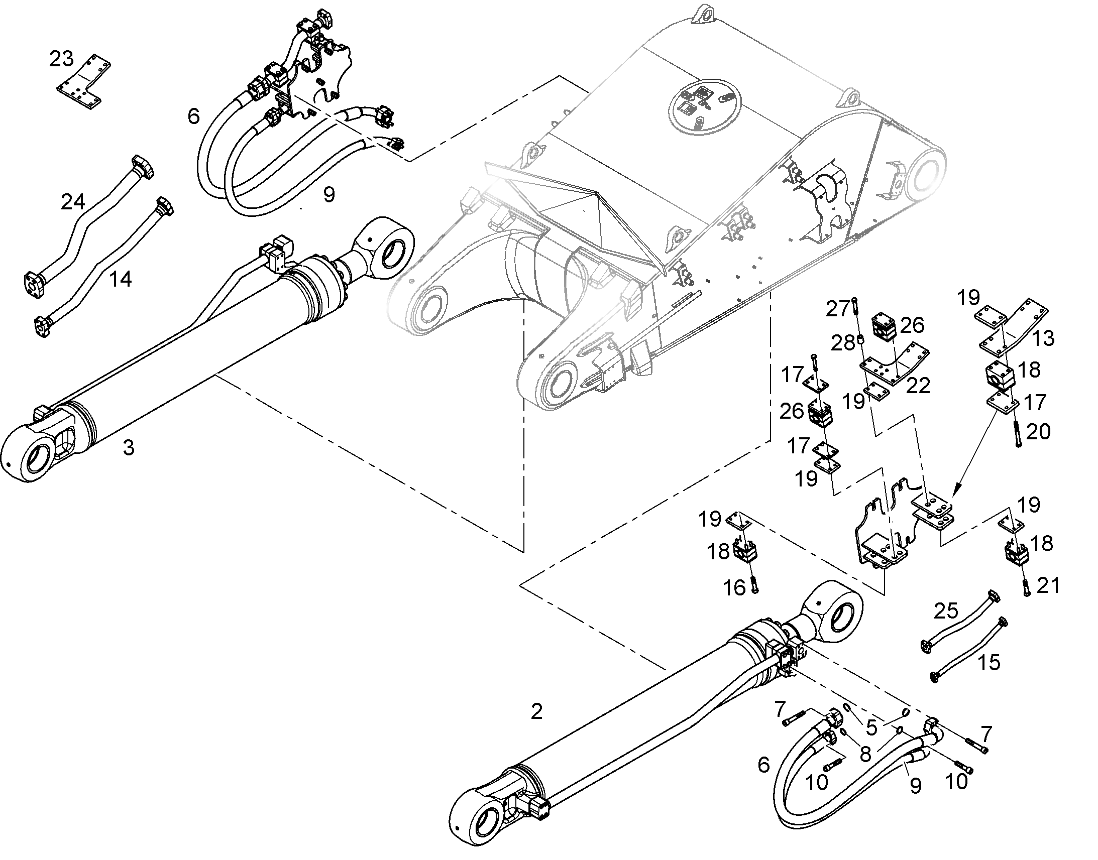 ПЛАНКА ОПОРНАЯ 11079720 LIEBHERR