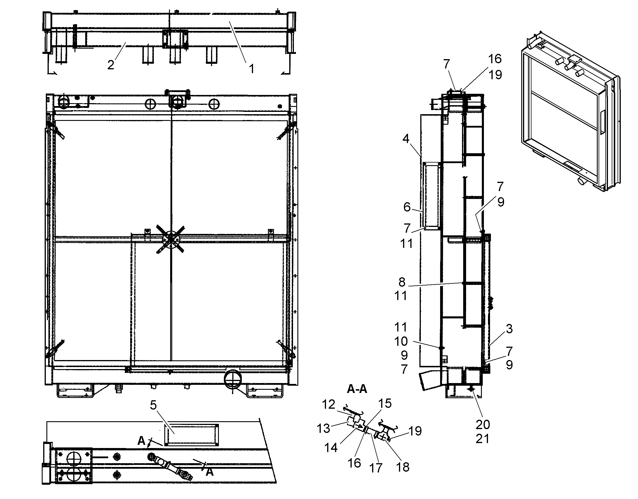 ЗАЖИМ ШЛАНГА 1 5/16'-2 1/4' 11066395 LIEBHERR