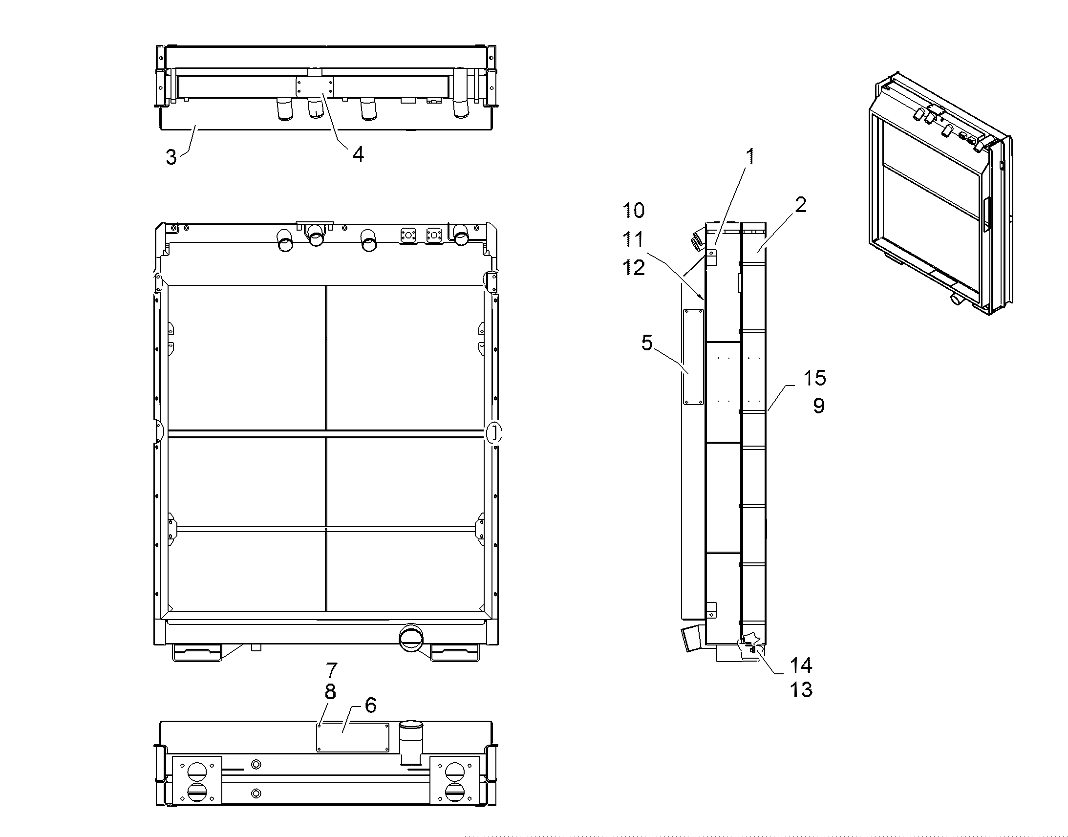 ШЕСТИГРАННАЯ ГАЙКА 3/8' UNC 2B 7365410 LIEBHERR