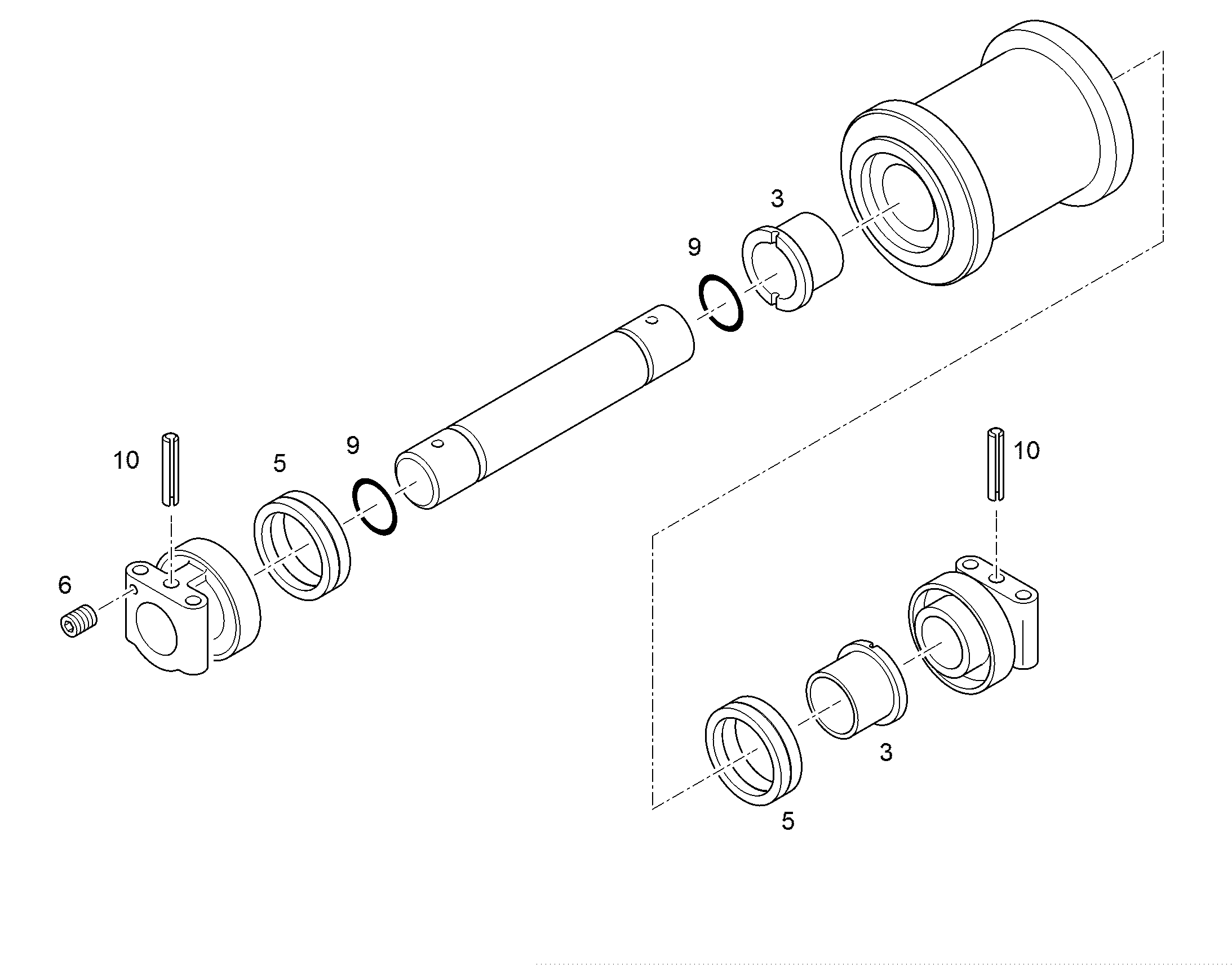УПЛОТНЕНИЕ С КОНТАКТНЫМИ КОЛЬЦ 10041322 LIEBHERR