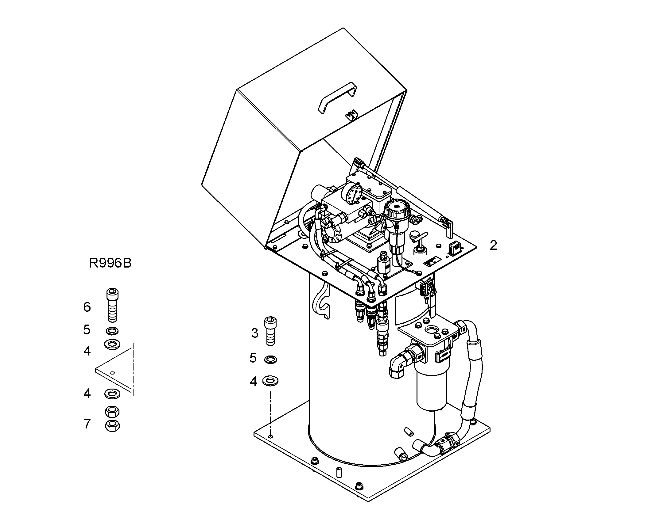 КОНТЕЙНЕР 80L 11828656 LIEBHERR