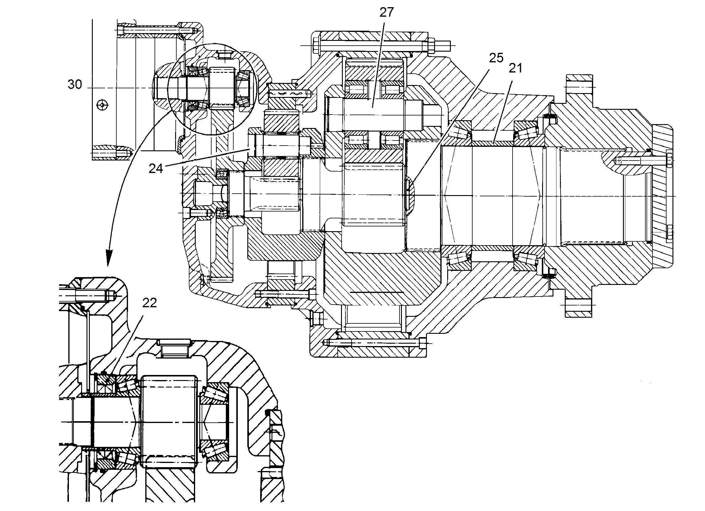 ПРОМЕЖУТОЧНОЕ КОЛЬЦО 931227601 LIEBHERR
