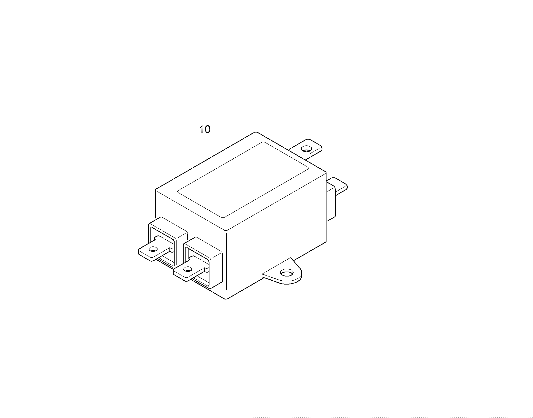 ФИЛЬТР ДЛЯ ПОДАВЛЕНИЯ ПОМЕХ 10336036 LIEBHERR