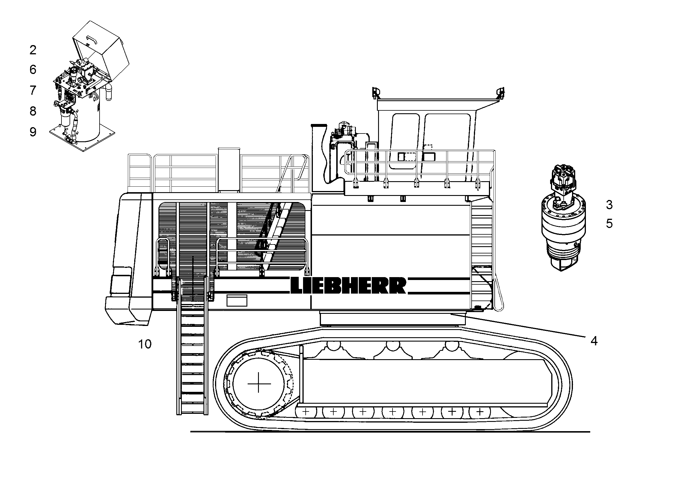 ЗАПОЛНЕНИЕ ЛИНИИ 11088616 LIEBHERR