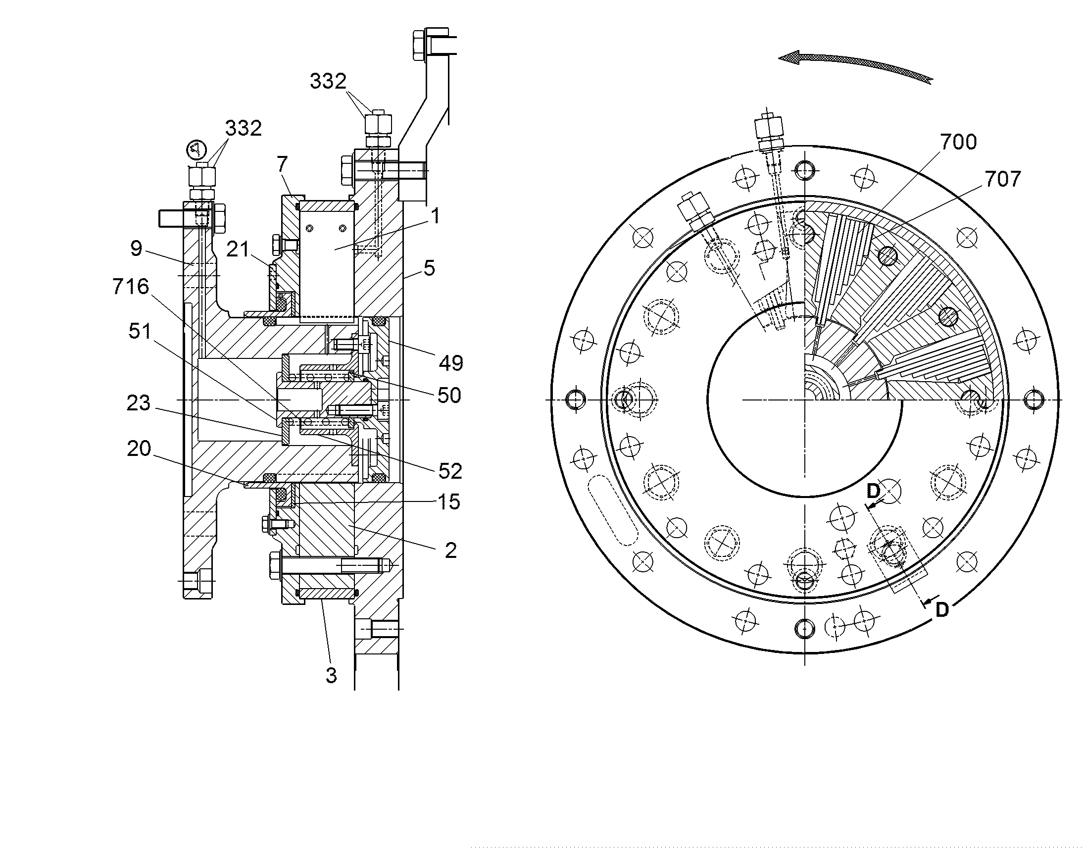 Прижимная пружина 11212682 LIEBHERR