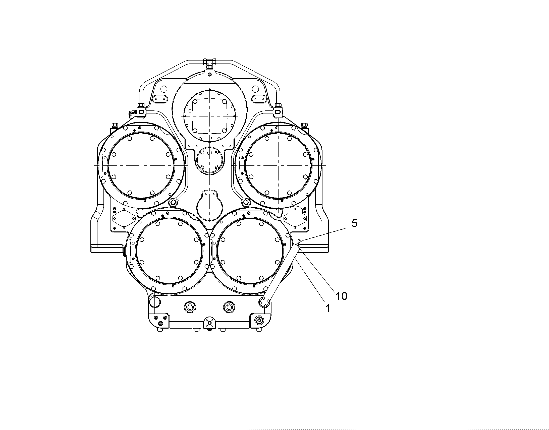 УКАЗАТЕЛЬ УРОВНЯ МАСЛА 1 1/8' OHNE LUEFTERS 90009299 LIEBHERR