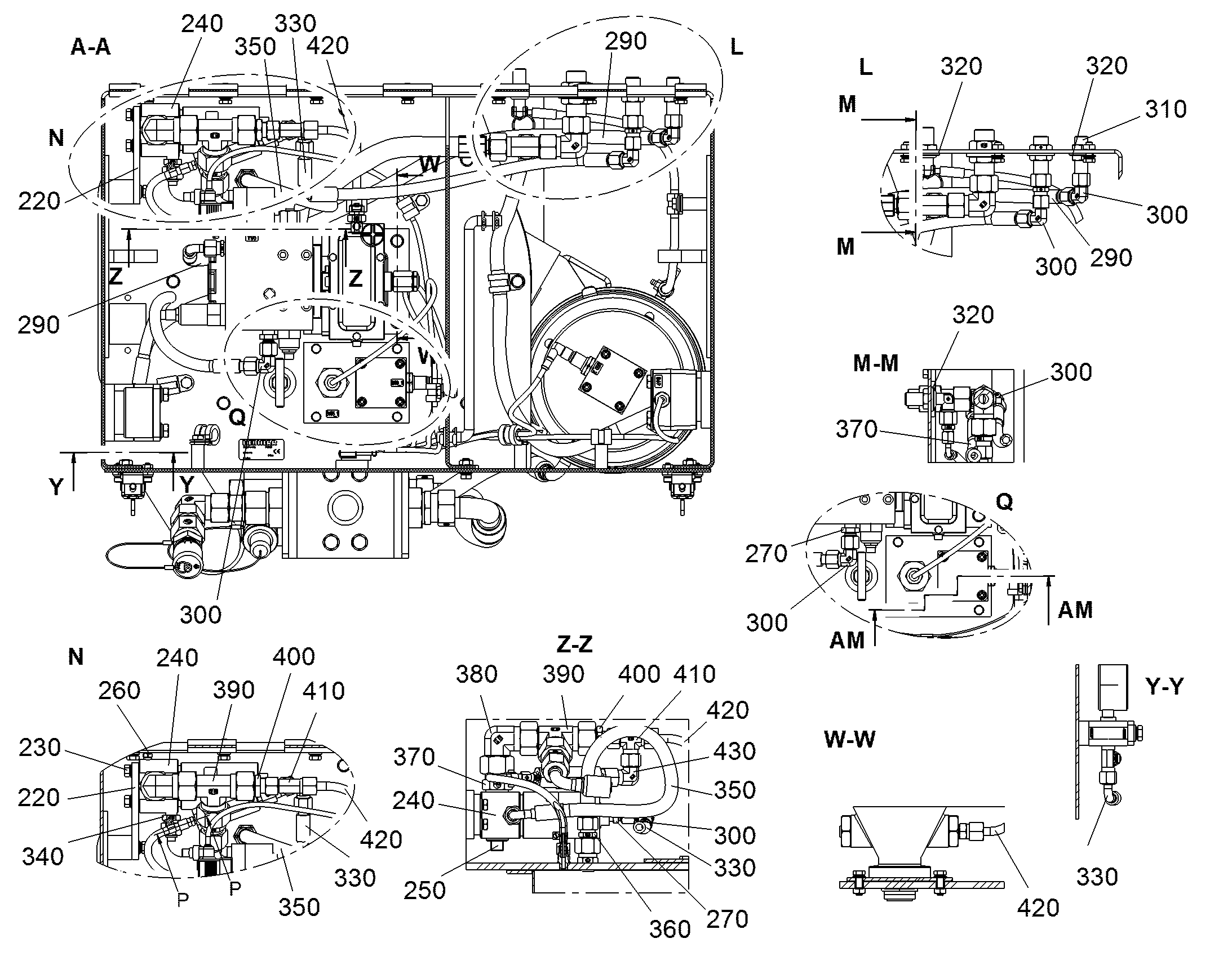 ШЛАНГ МАСЛЯНЫЙ 8X450 5613500 LIEBHERR