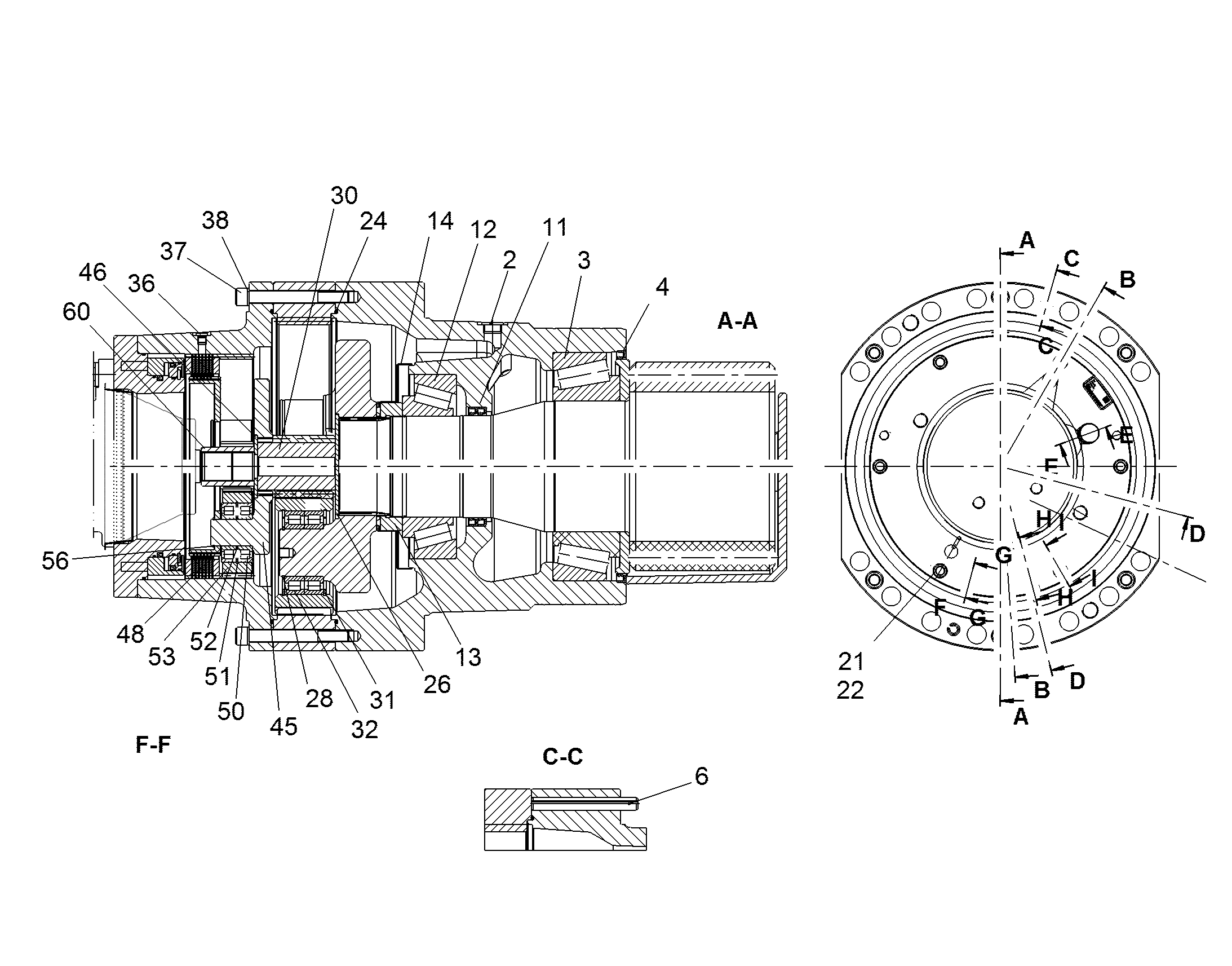 СТОПОРНОЕ КОЛЬЦО DIN 472 100 10171634 LIEBHERR