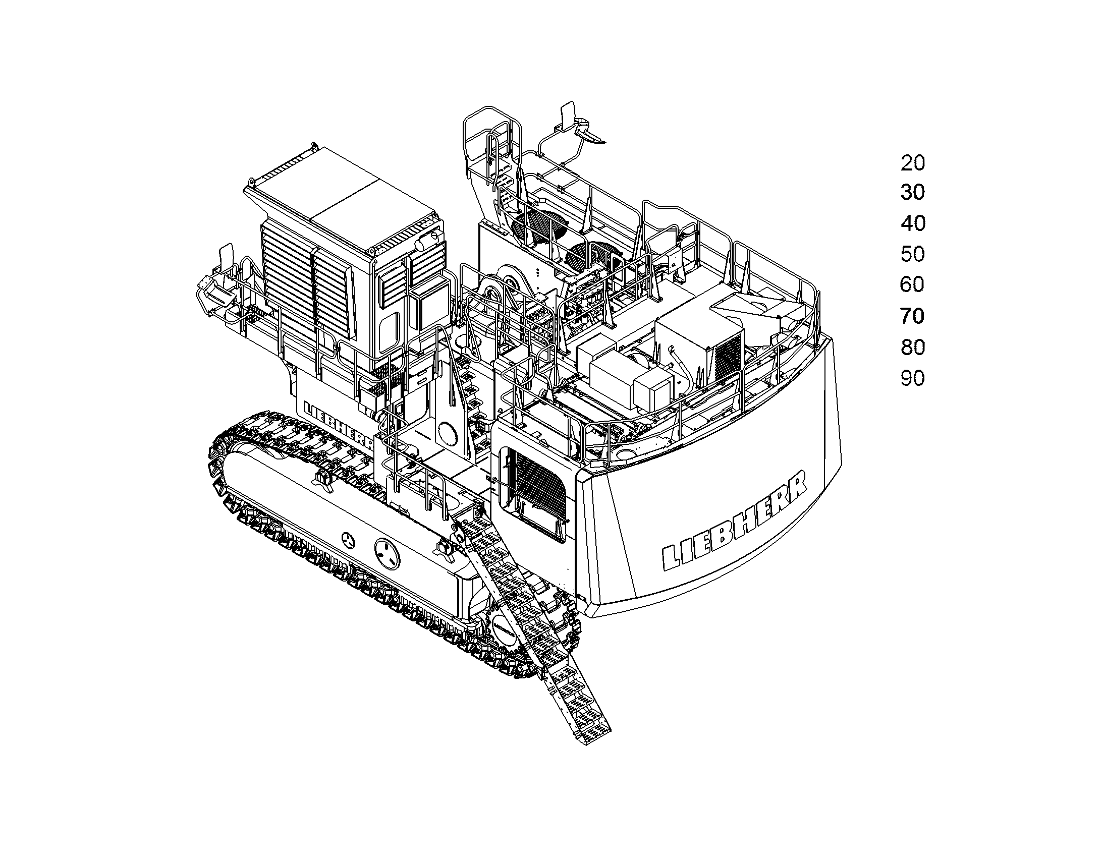 К-Т ДЕТАЛЕЙ СИСТЕМЫ СМАЗКИ F.UEBERLAUF 80L 10651159 LIEBHERR