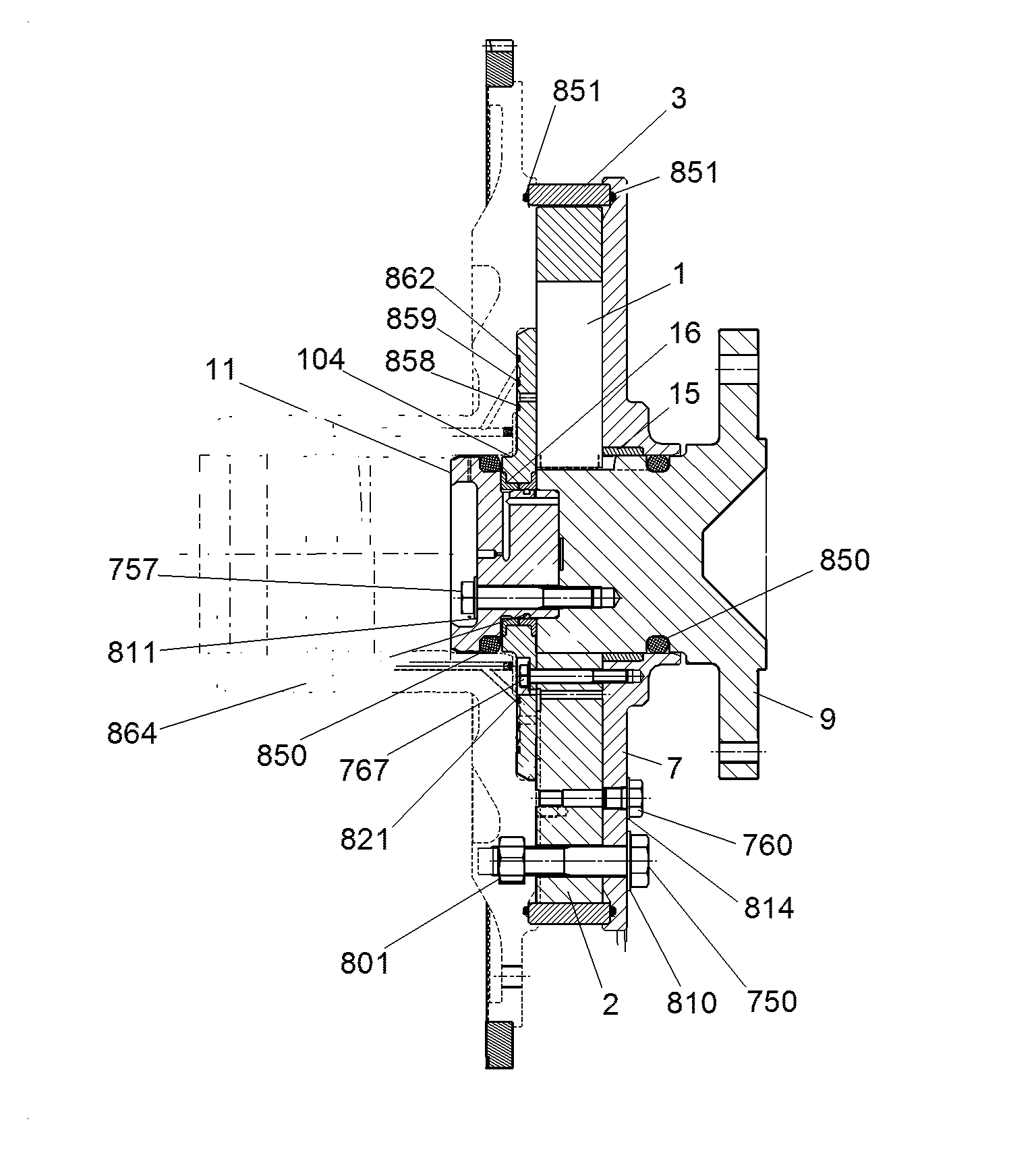 ПРОКЛАДКА 11642675 LIEBHERR