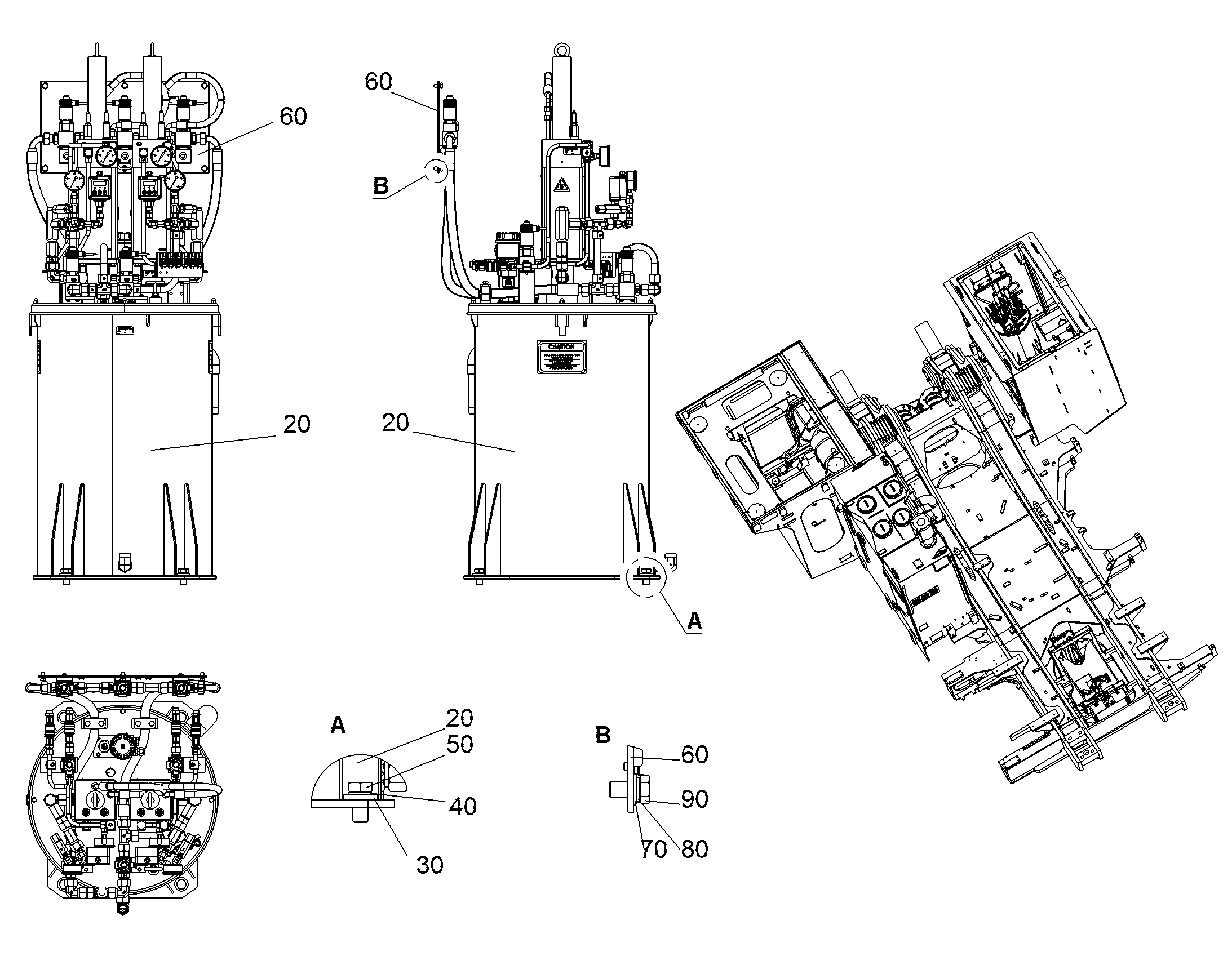 КОНТЕЙНЕР 200L 10813746 LIEBHERR