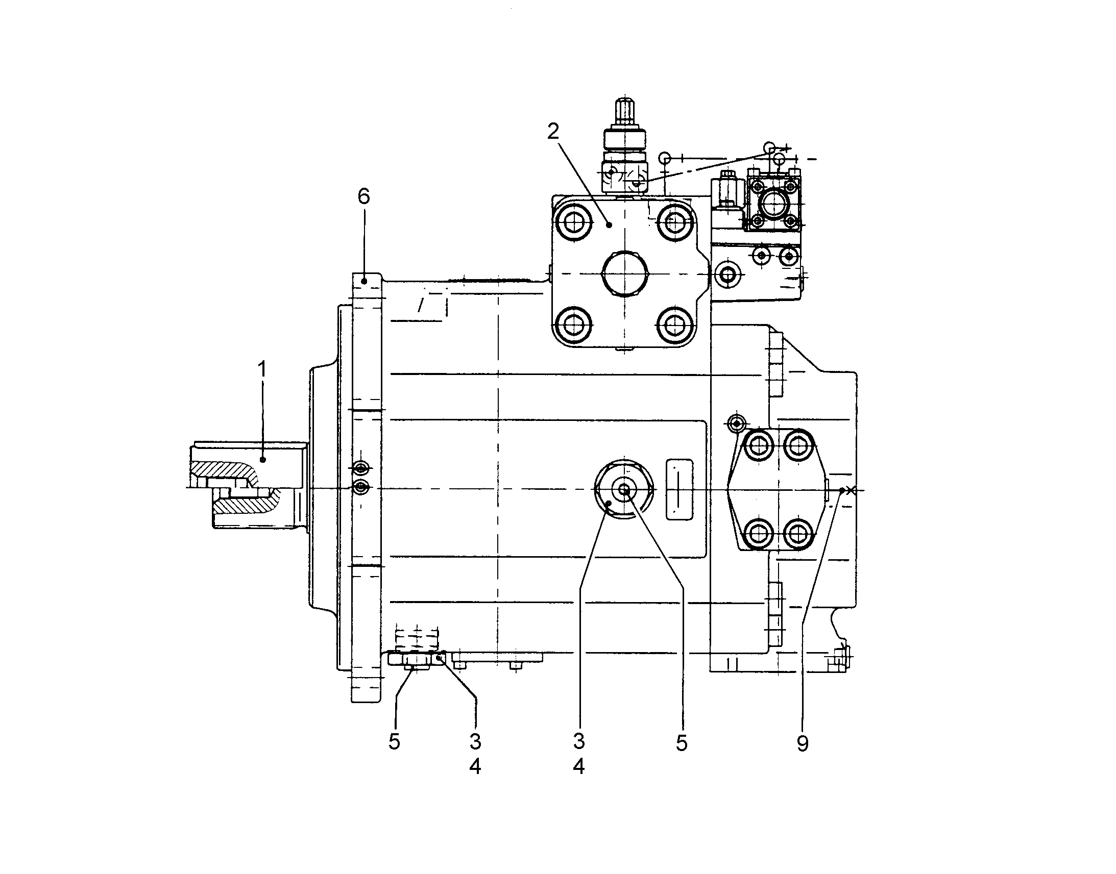 НАСОС 11692152 LIEBHERR