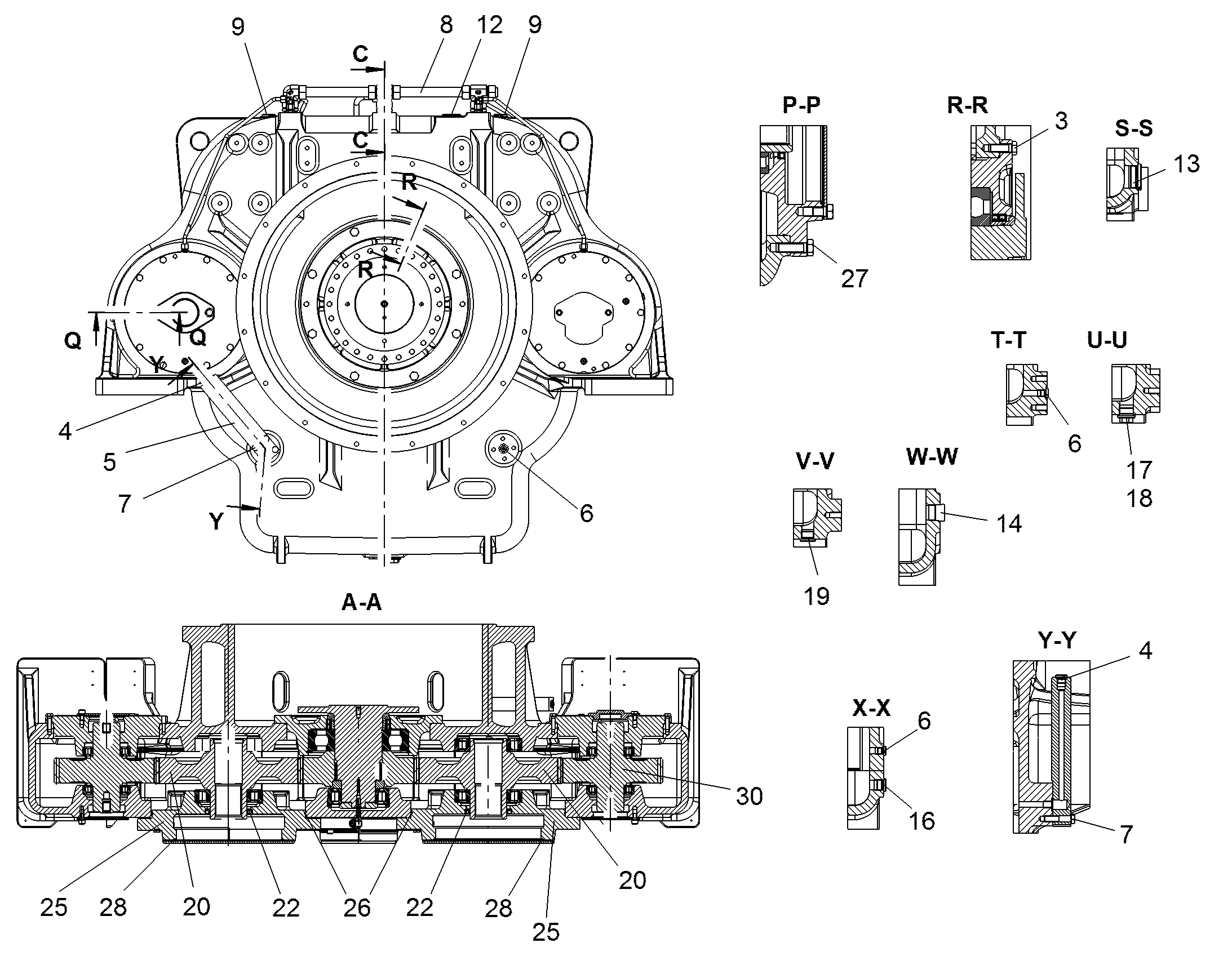 ЗАГЛУШКА РЕЗЬБОВАЯ G1 1/2 ED 477511201 LIEBHERR