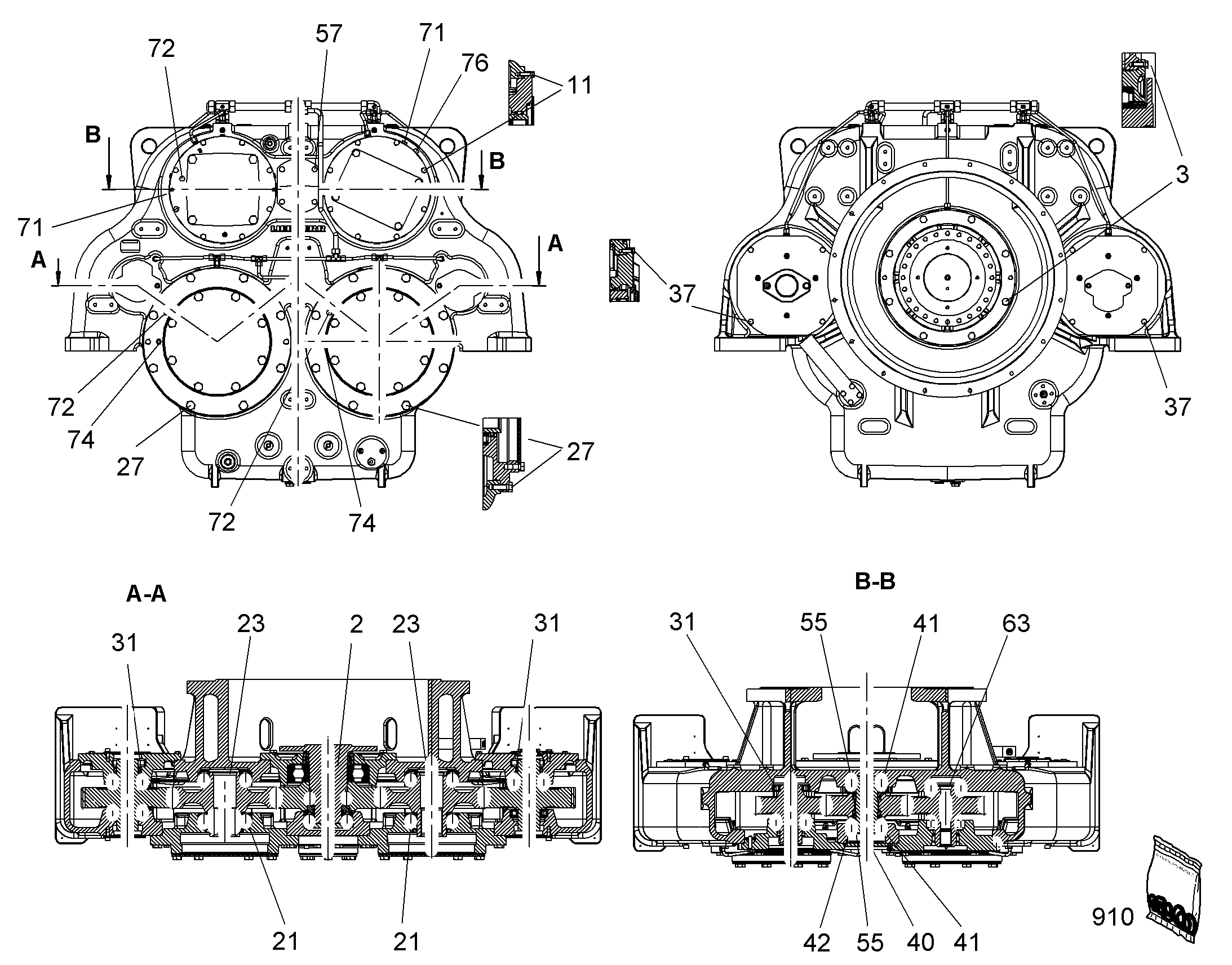 БОЛТ С ШЕСТИГРАННОЙ ГОЛОВКОЙ ISO 4017 M12X16 8.8 A3C 4000660 LIEBHERR